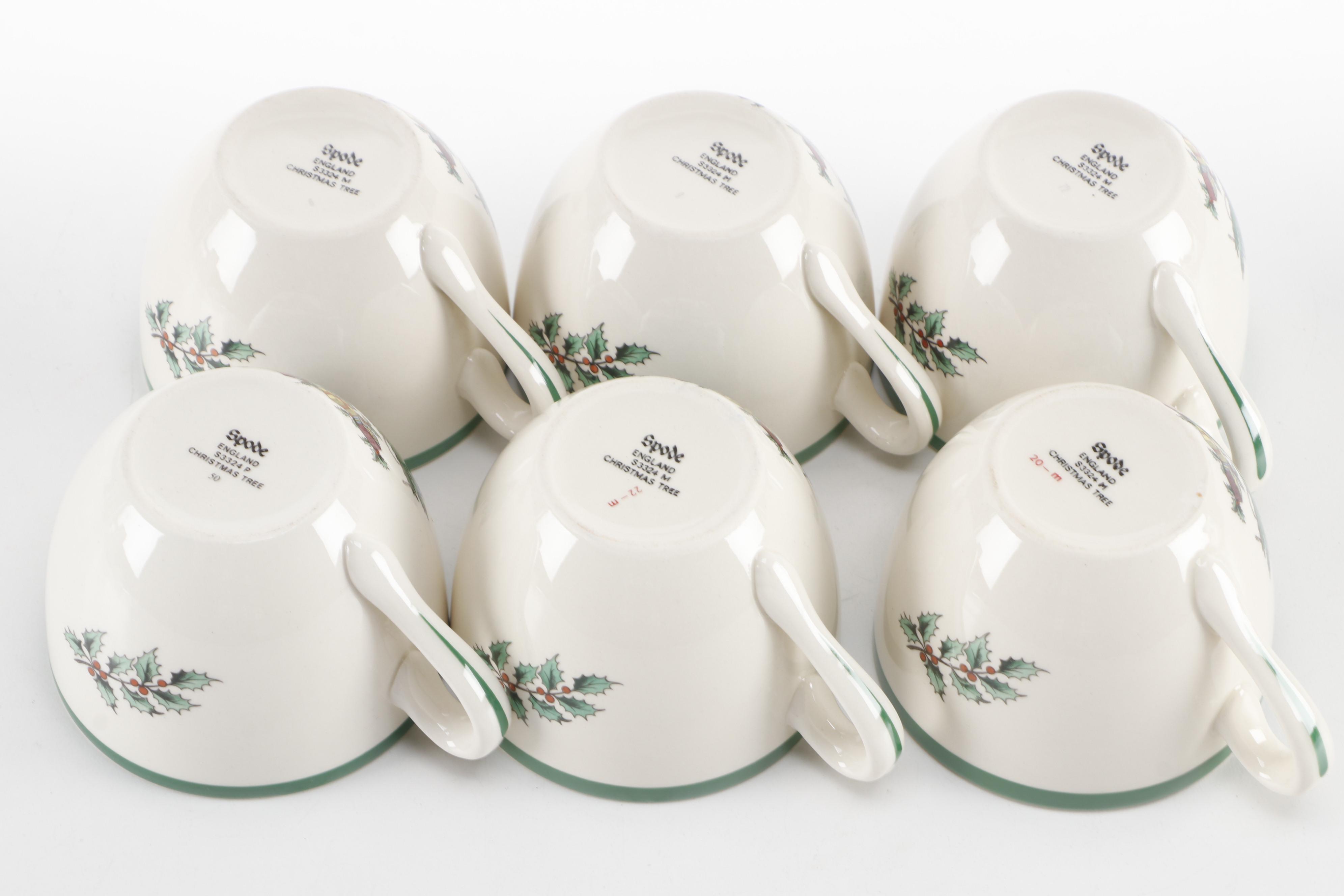 Spode "Christmas Tree" Ceramic Dinnerware
