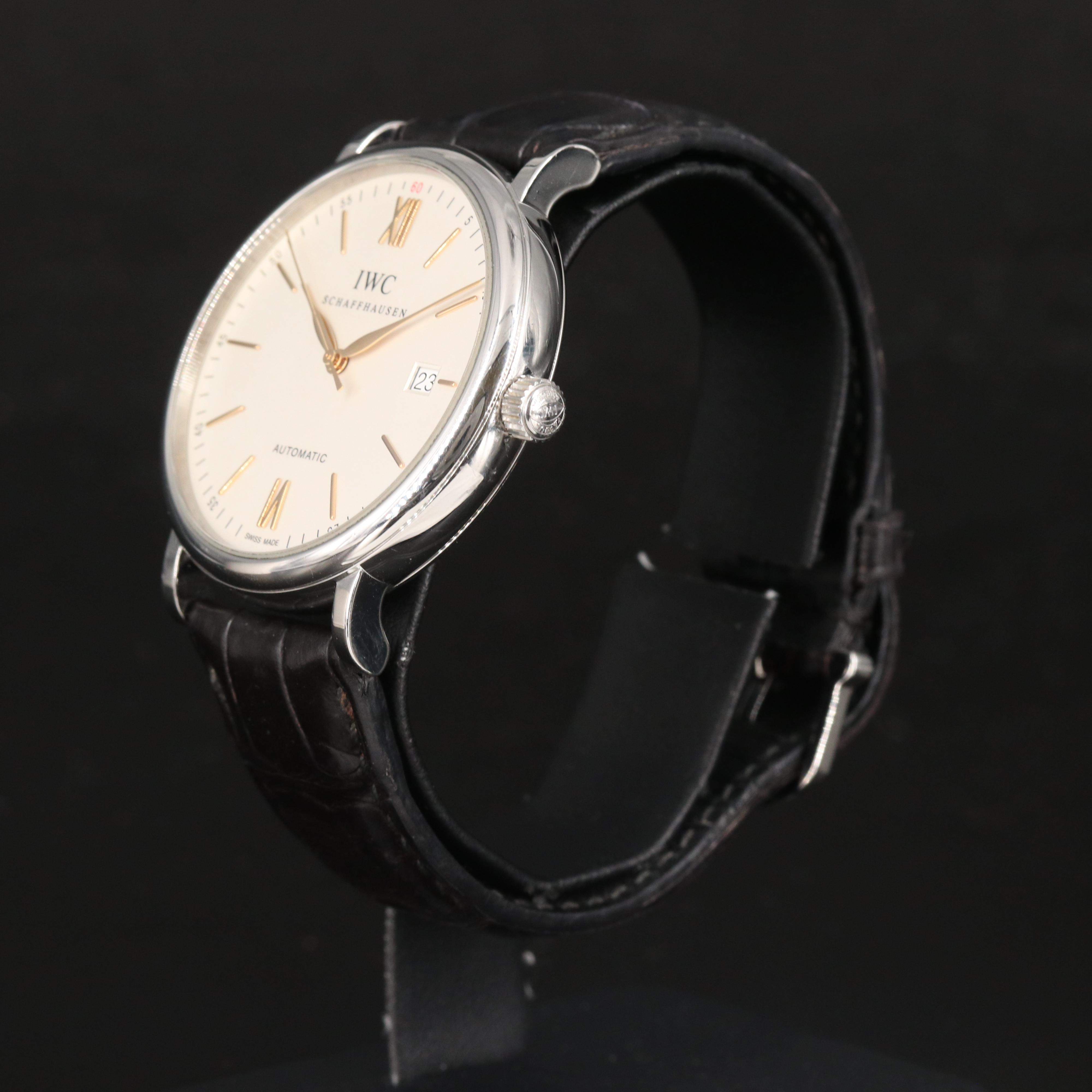 IWC Schaffhausen Portofino Date 40mm Stainless Steel Automatic Watch