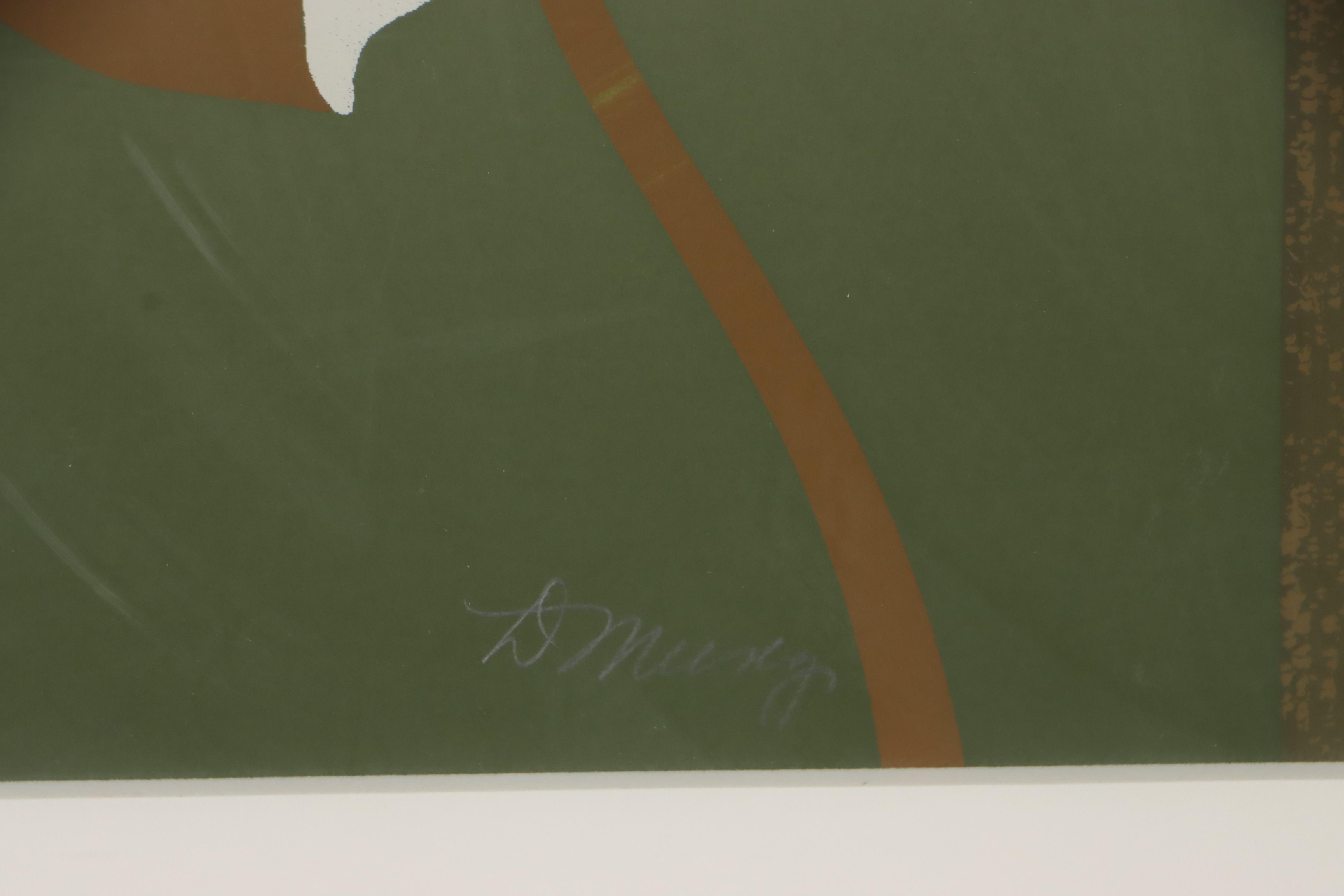 Don Munz Embossed Serigraph "Friados"