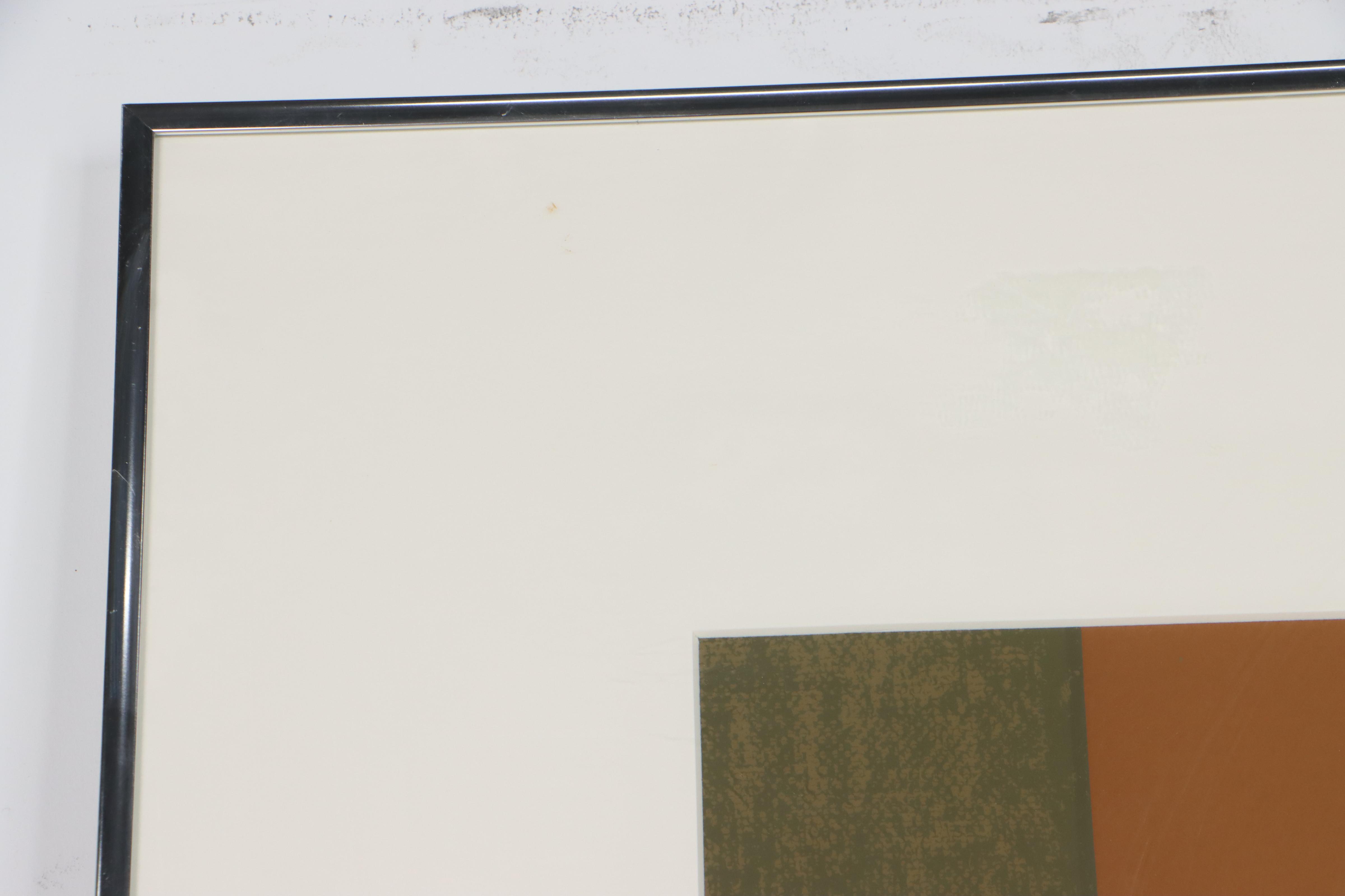 Don Munz Embossed Serigraph "Friados"