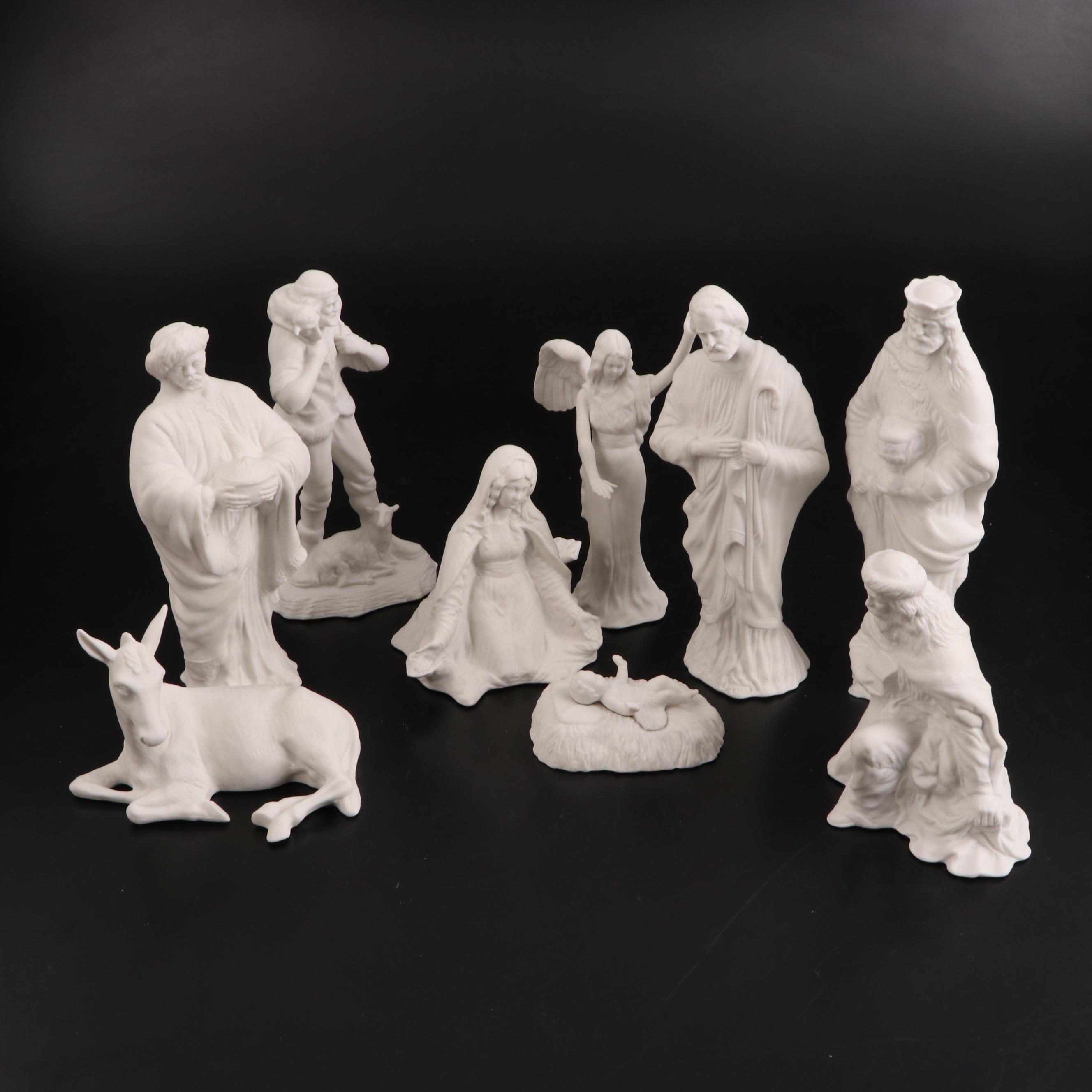 Boehm Porcelain "The First Noel" Nativity Set, 1982-1983