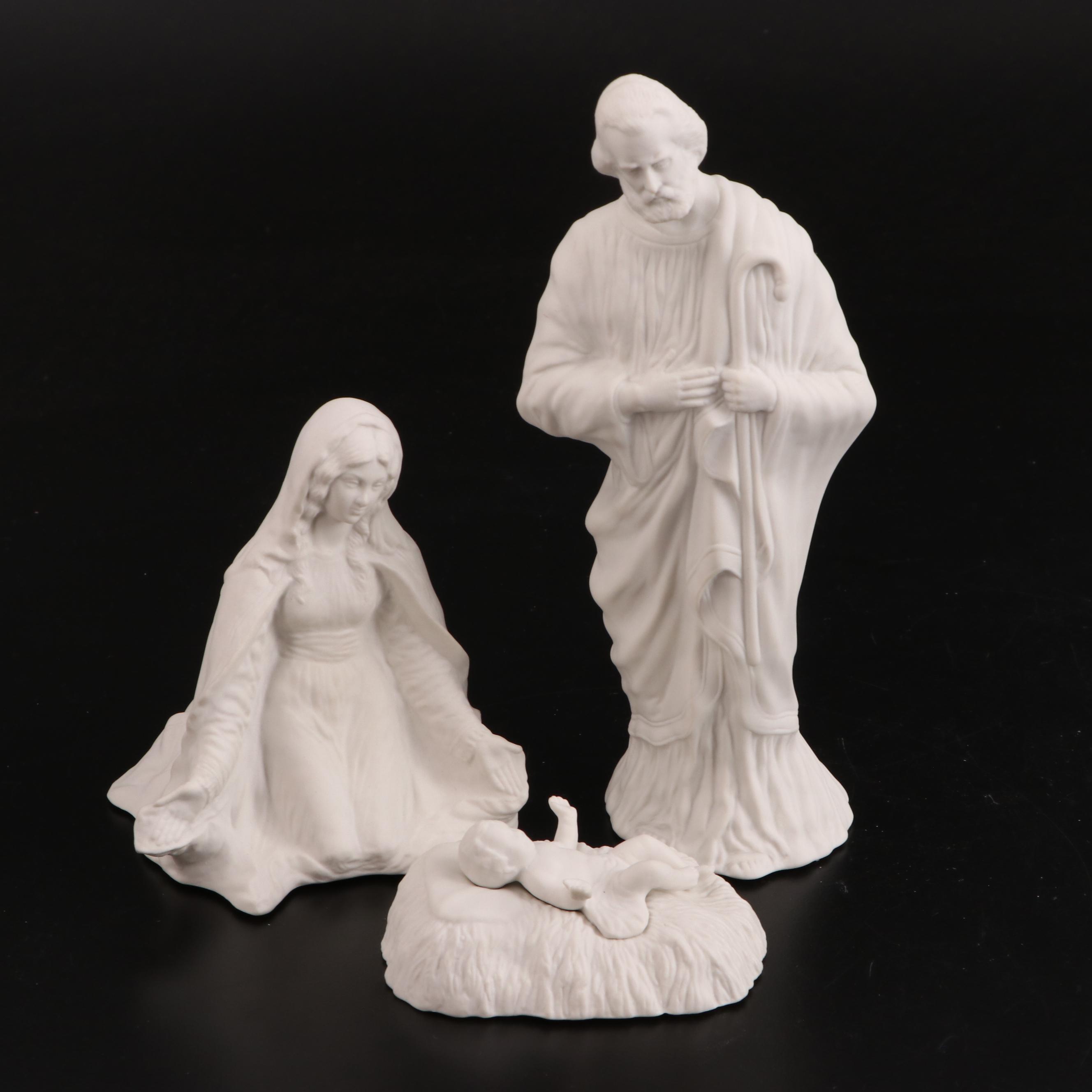 Boehm Porcelain "The First Noel" Nativity Set, 1982-1983