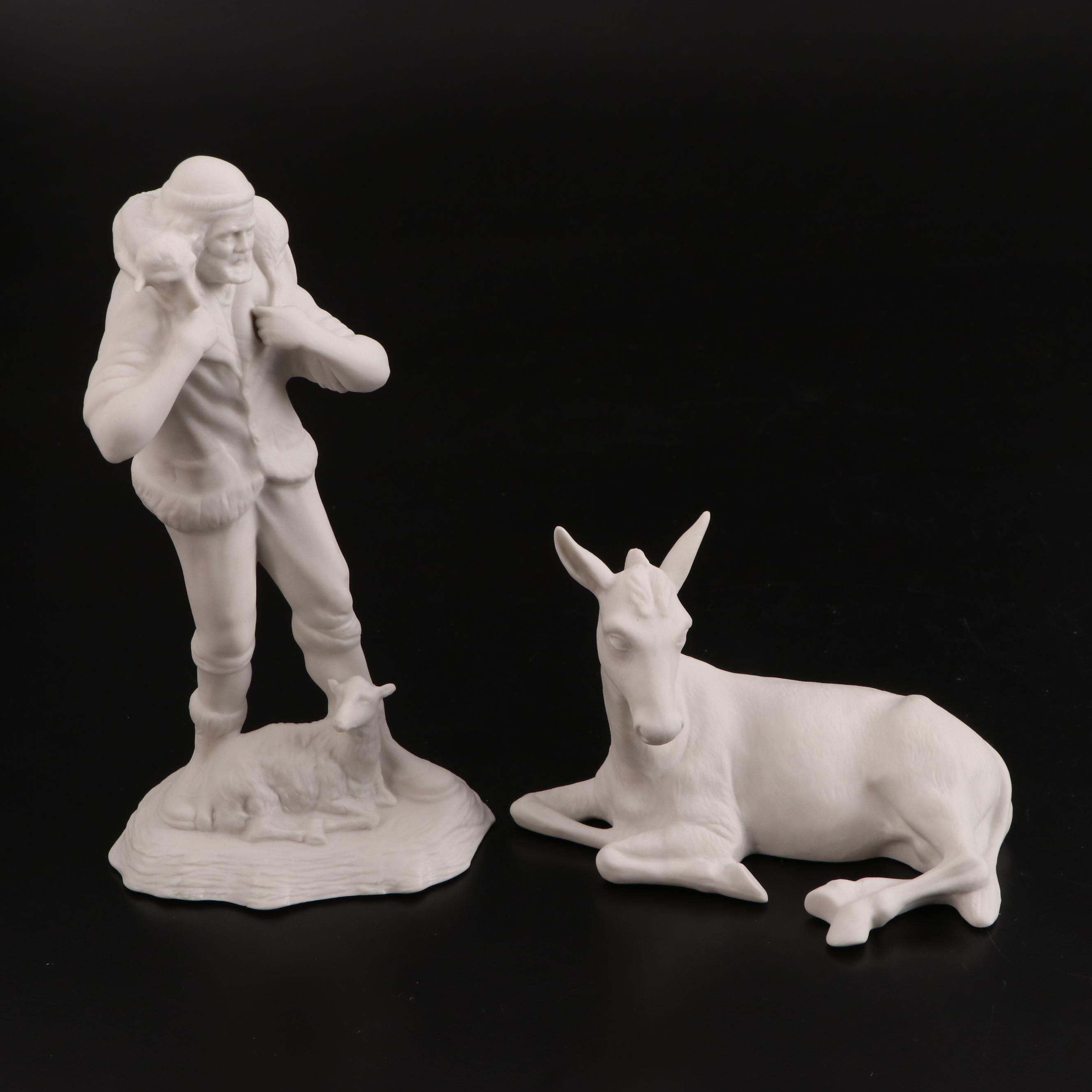 Boehm Porcelain "The First Noel" Nativity Set, 1982-1983