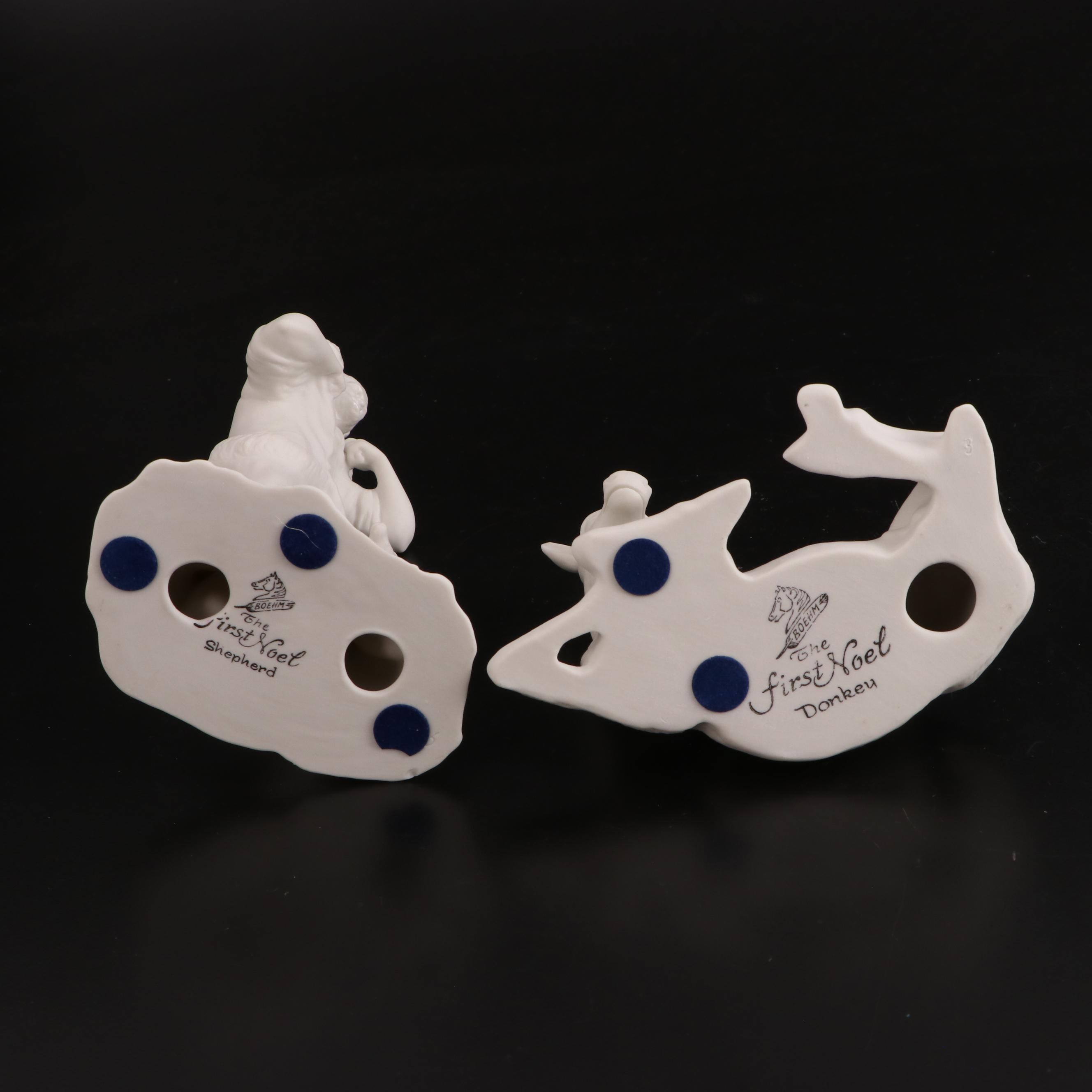 Boehm Porcelain "The First Noel" Nativity Set, 1982-1983