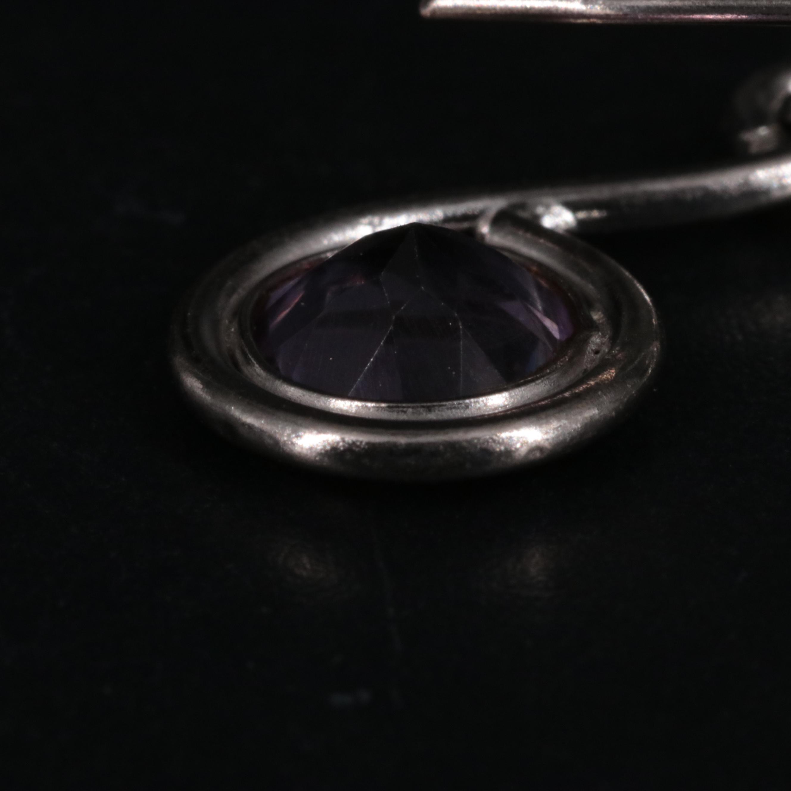 Amethyst Dangle Earrings