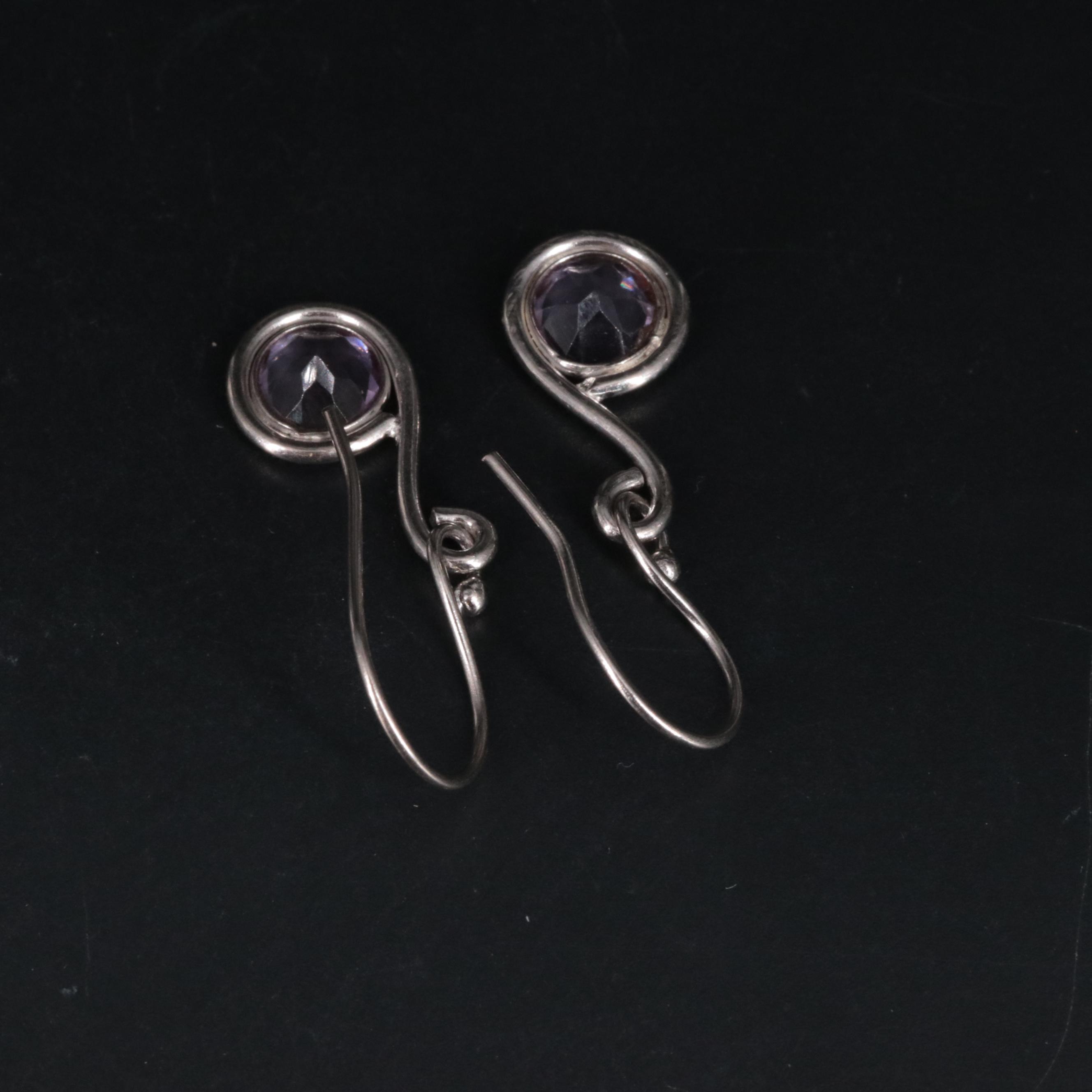 Amethyst Dangle Earrings