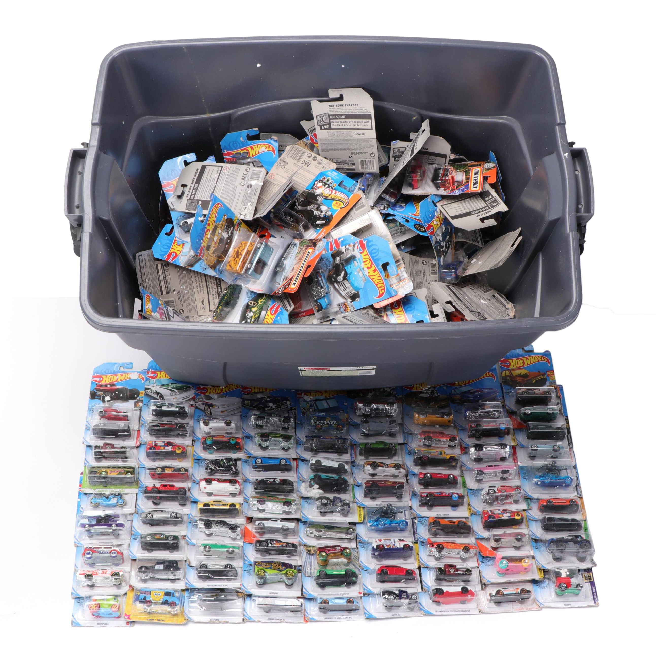 Hot Wheels and Matchbox Diecast Toy Model Cars, 2010s