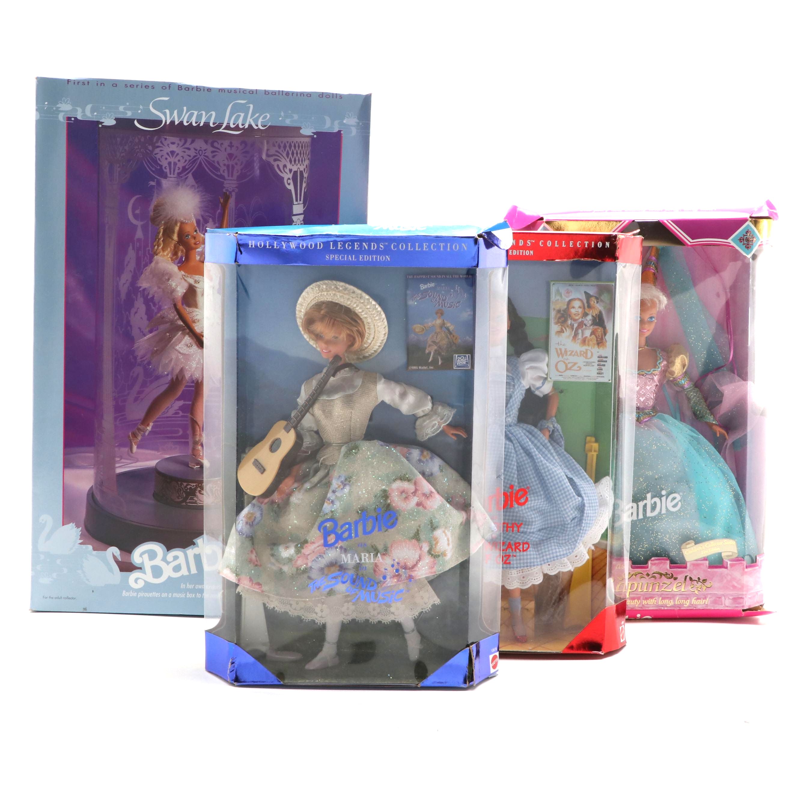 Mattel Barbie "Swan Lake" and Other Collector Barbies