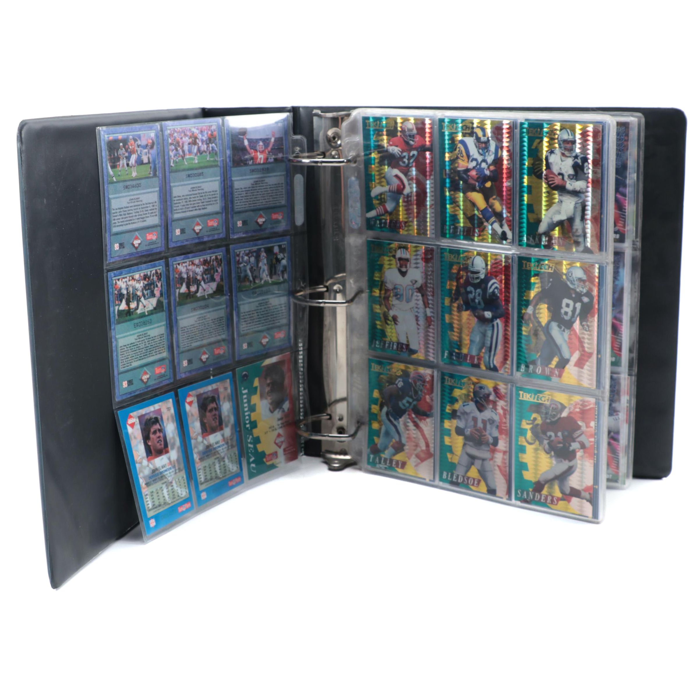 Collector's Edge Football Cards With Rookies, HOFers, More, 1990s