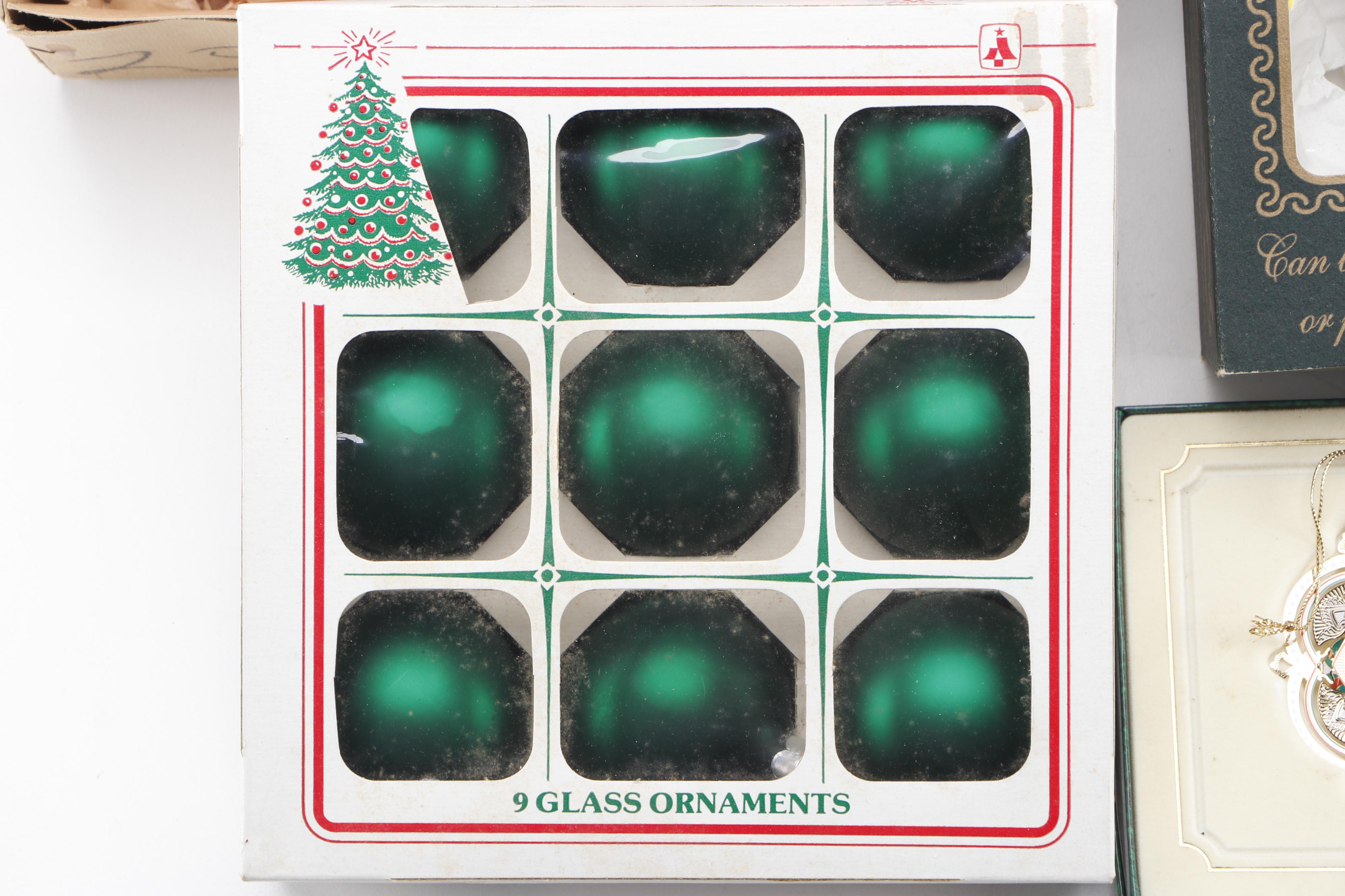 The White House Annual Ornaments With Other Glass Tree Ornaments