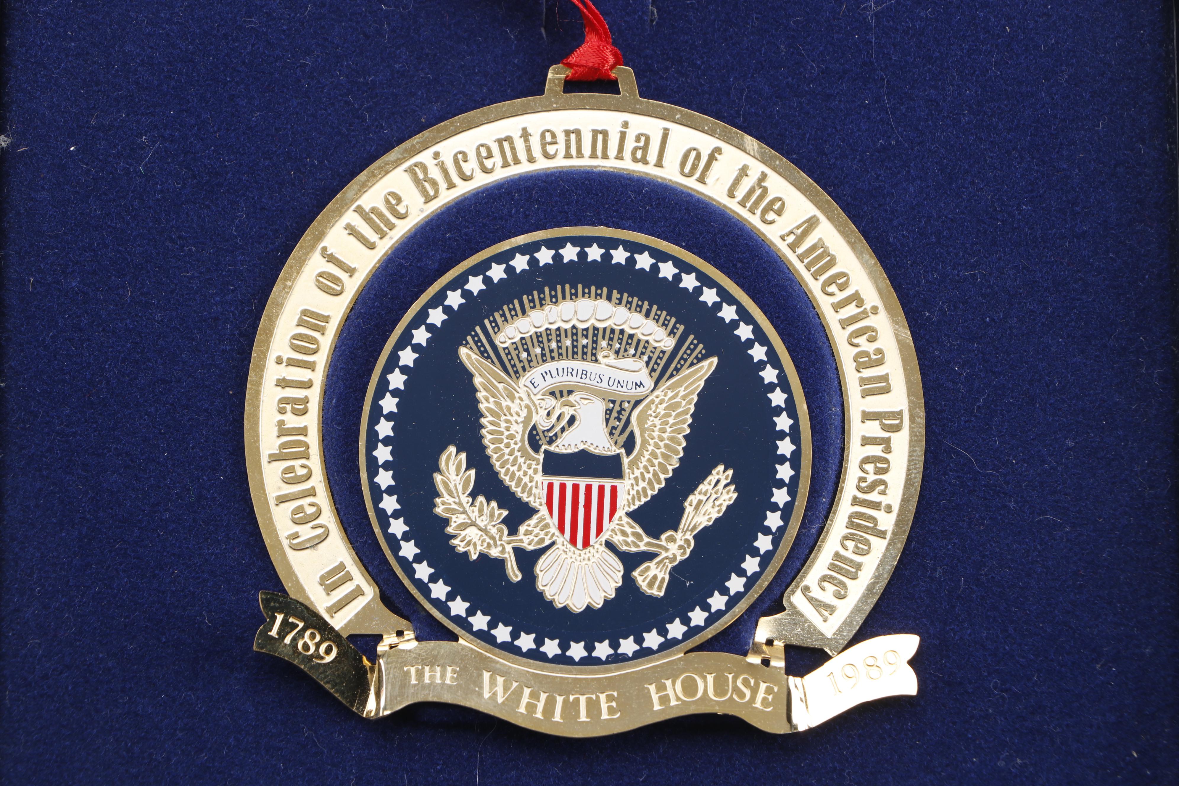 The White House Annual Ornaments With Other Glass Tree Ornaments