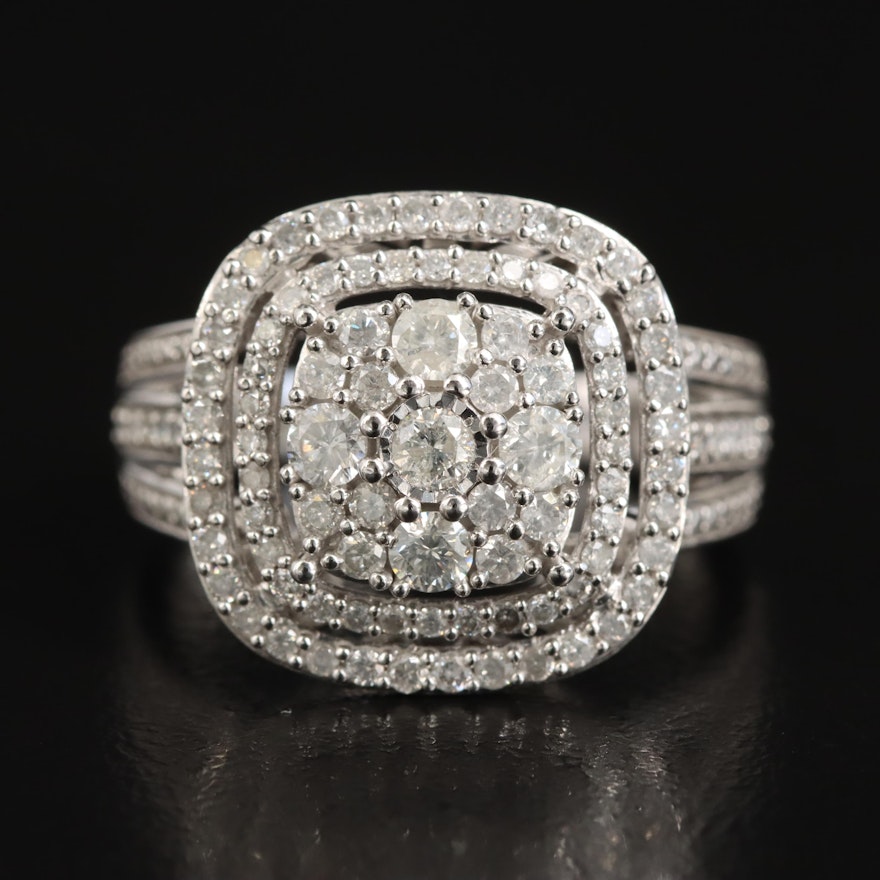 10K 1.02 CTW Diamond Ring