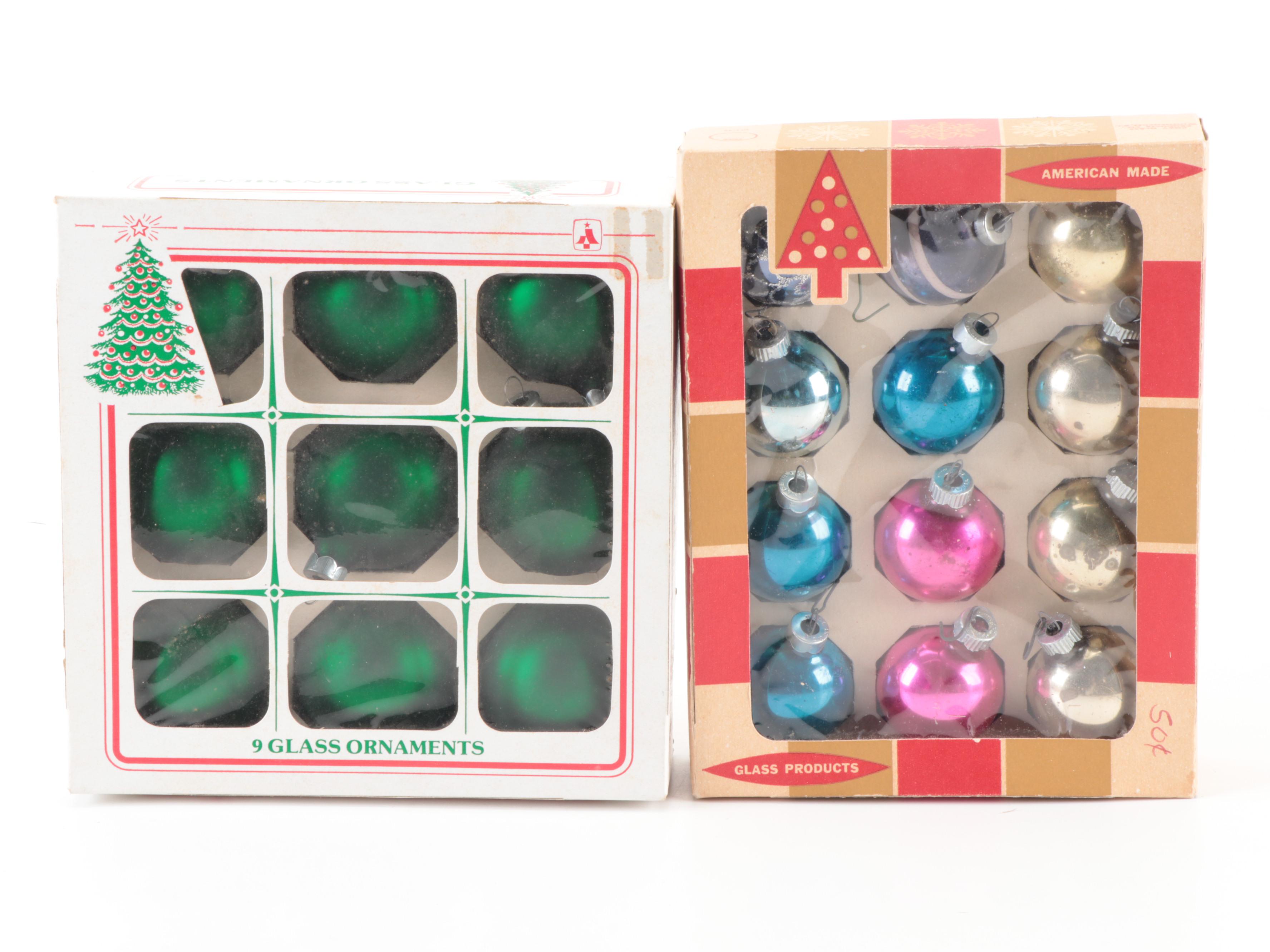 The White House Annual Ornaments With Other Christmas Glass Ornaments