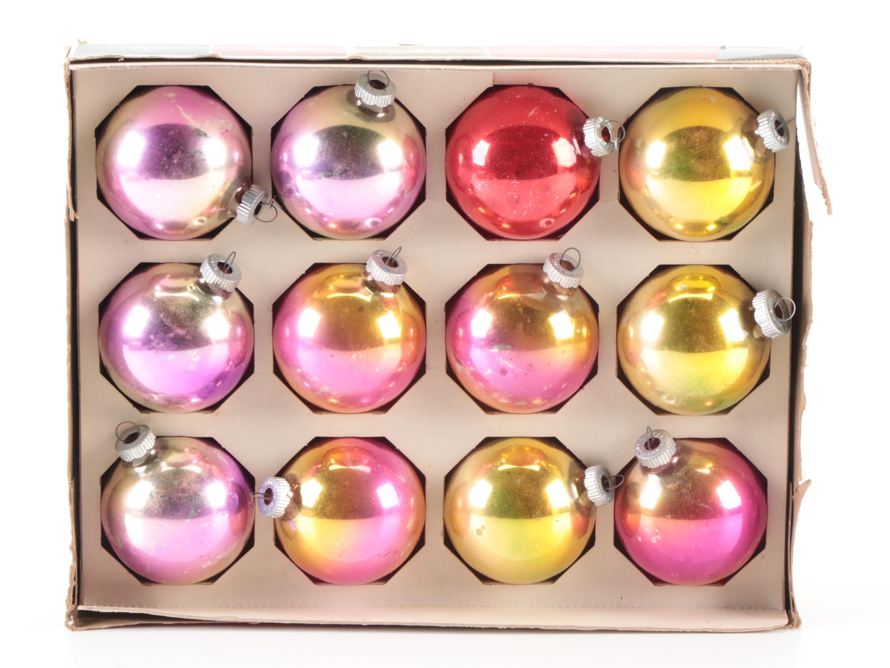 The White House Annual Ornaments With Other Christmas Glass Ornaments