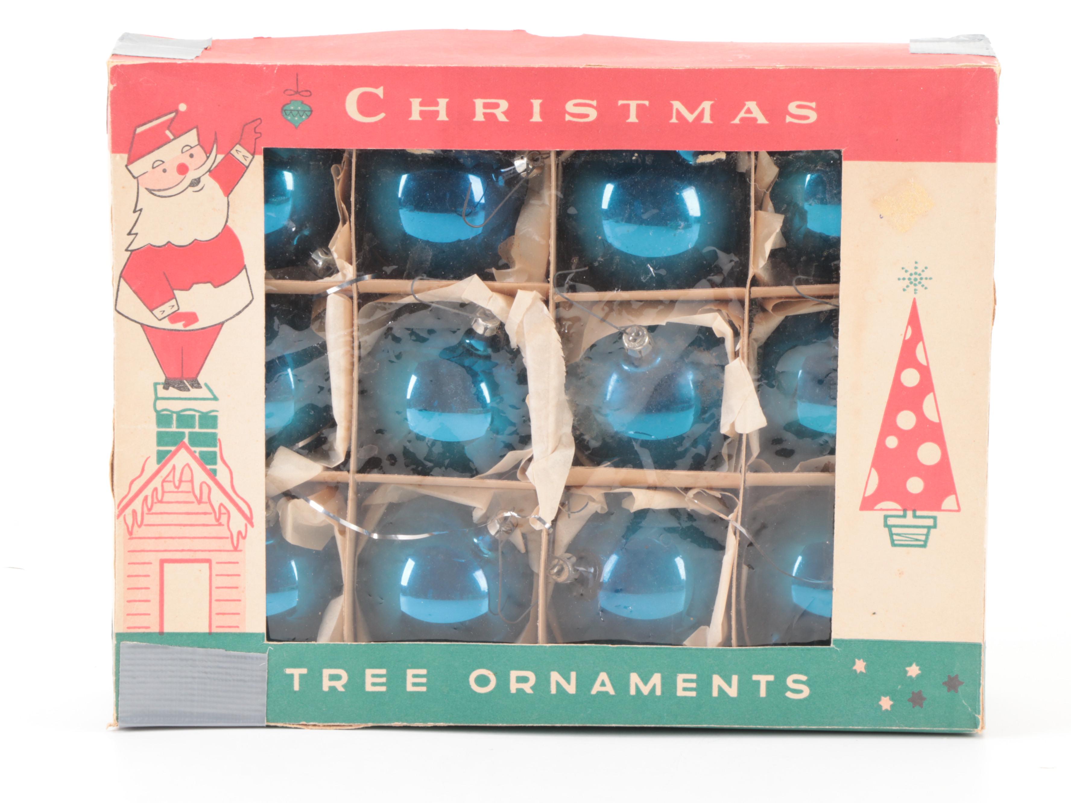 The White House Annual Ornaments With Other Christmas Glass Ornaments
