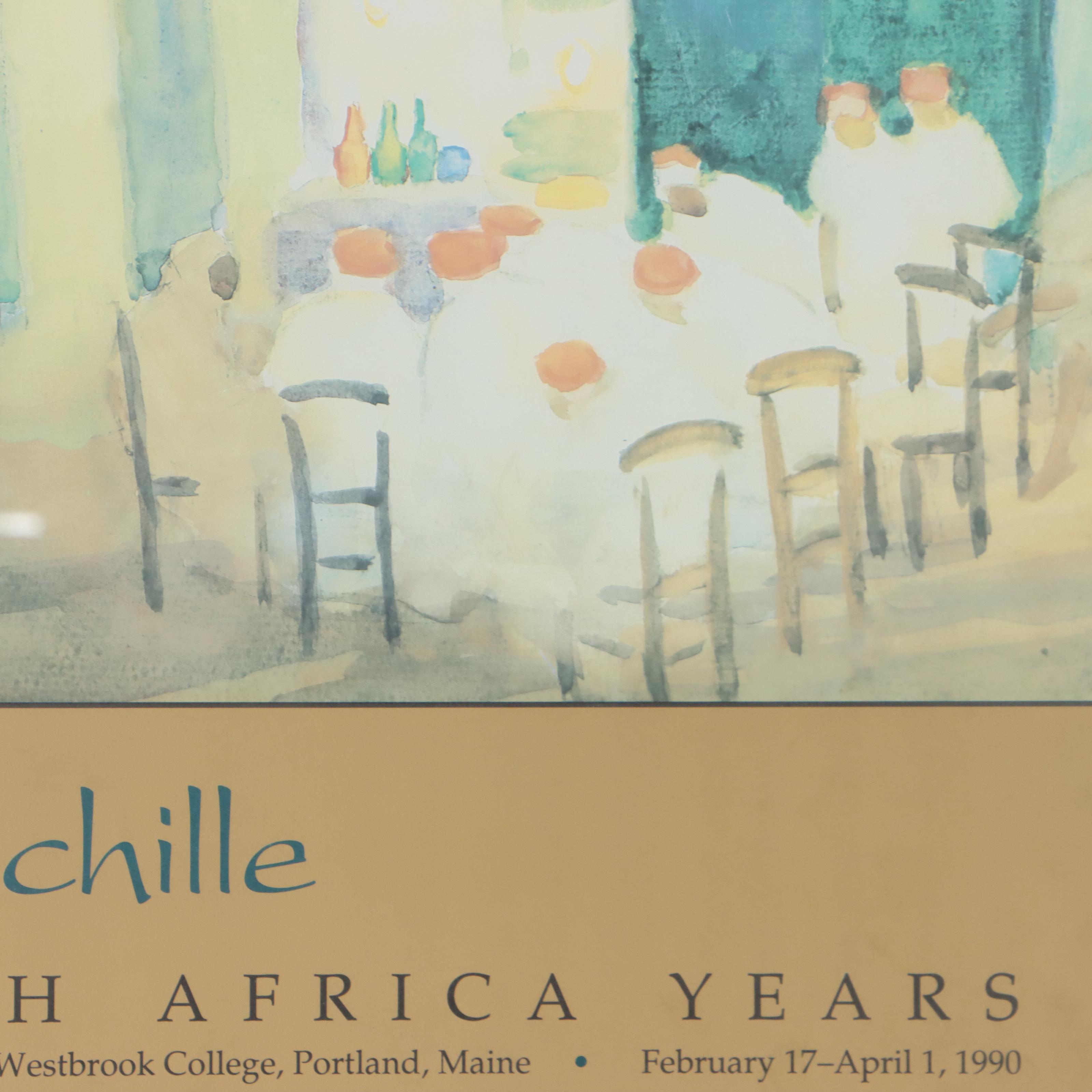 Joan Whitney Payson Gallery of Art Offset Lithograph After Alice Schille