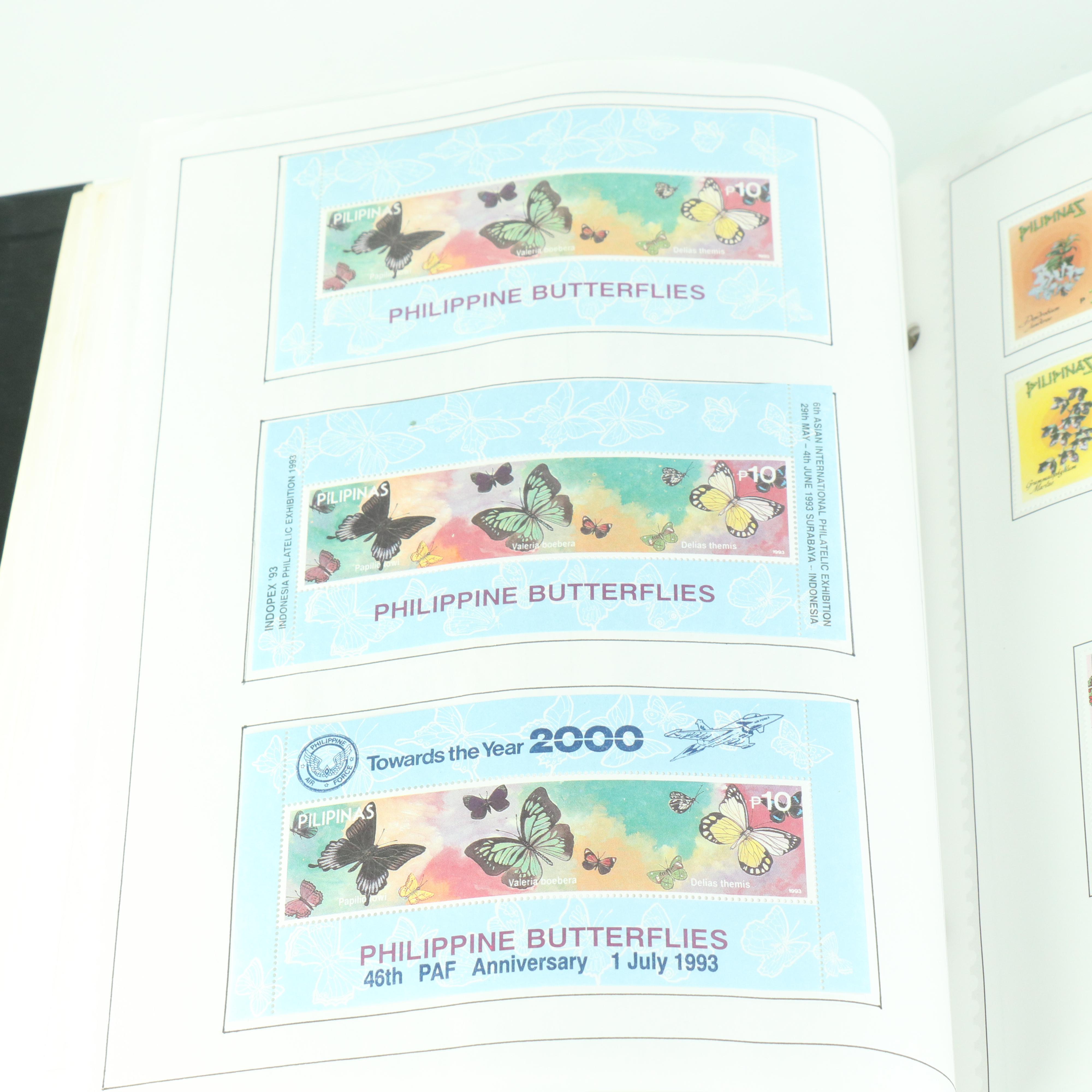 "Supreme Global Stamp Album" Postage Stamp Collection (P-R)