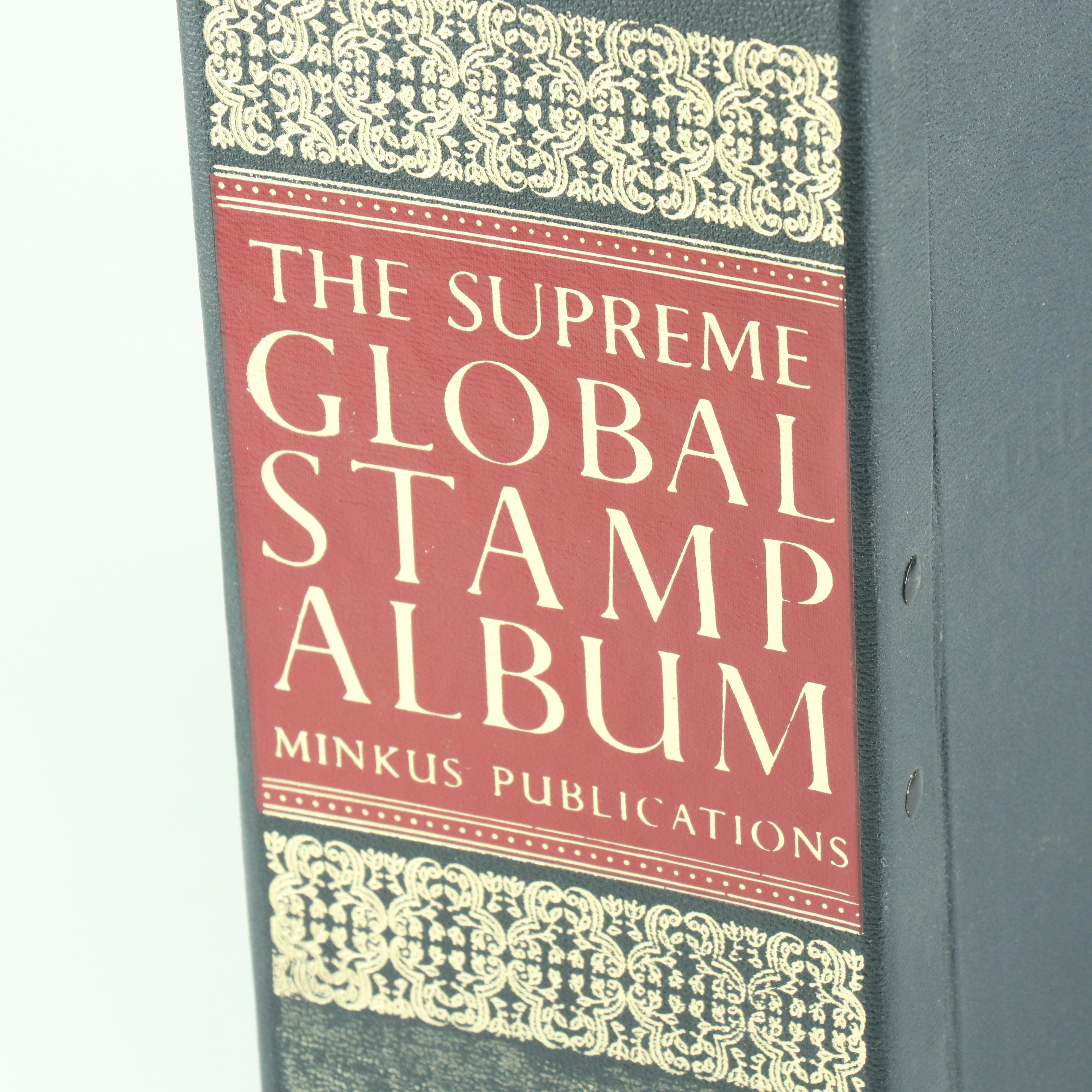"Supreme Global Stamp Album" Postage Stamp Collection (T)