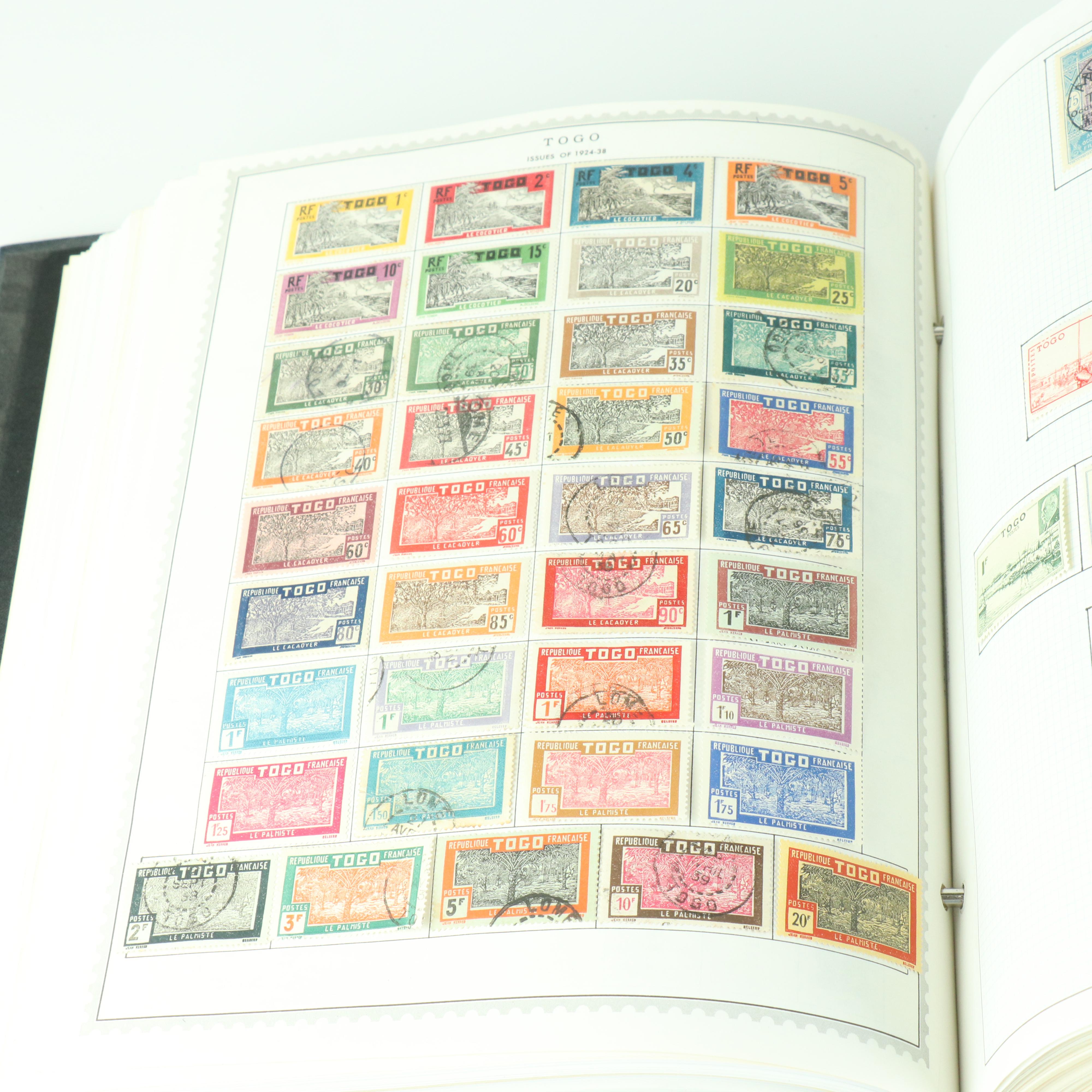 "Supreme Global Stamp Album" Postage Stamp Collection (T)