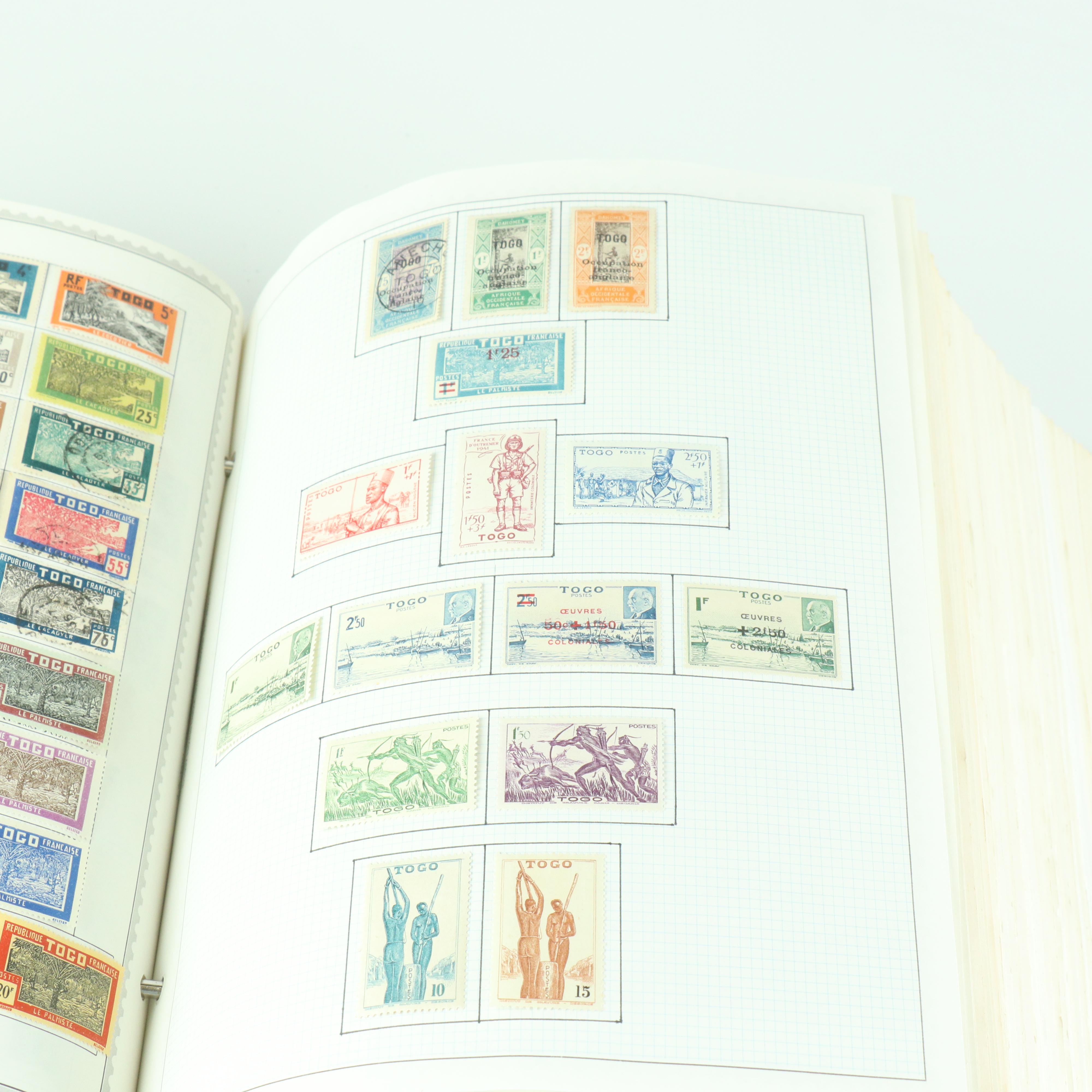 "Supreme Global Stamp Album" Postage Stamp Collection (T)