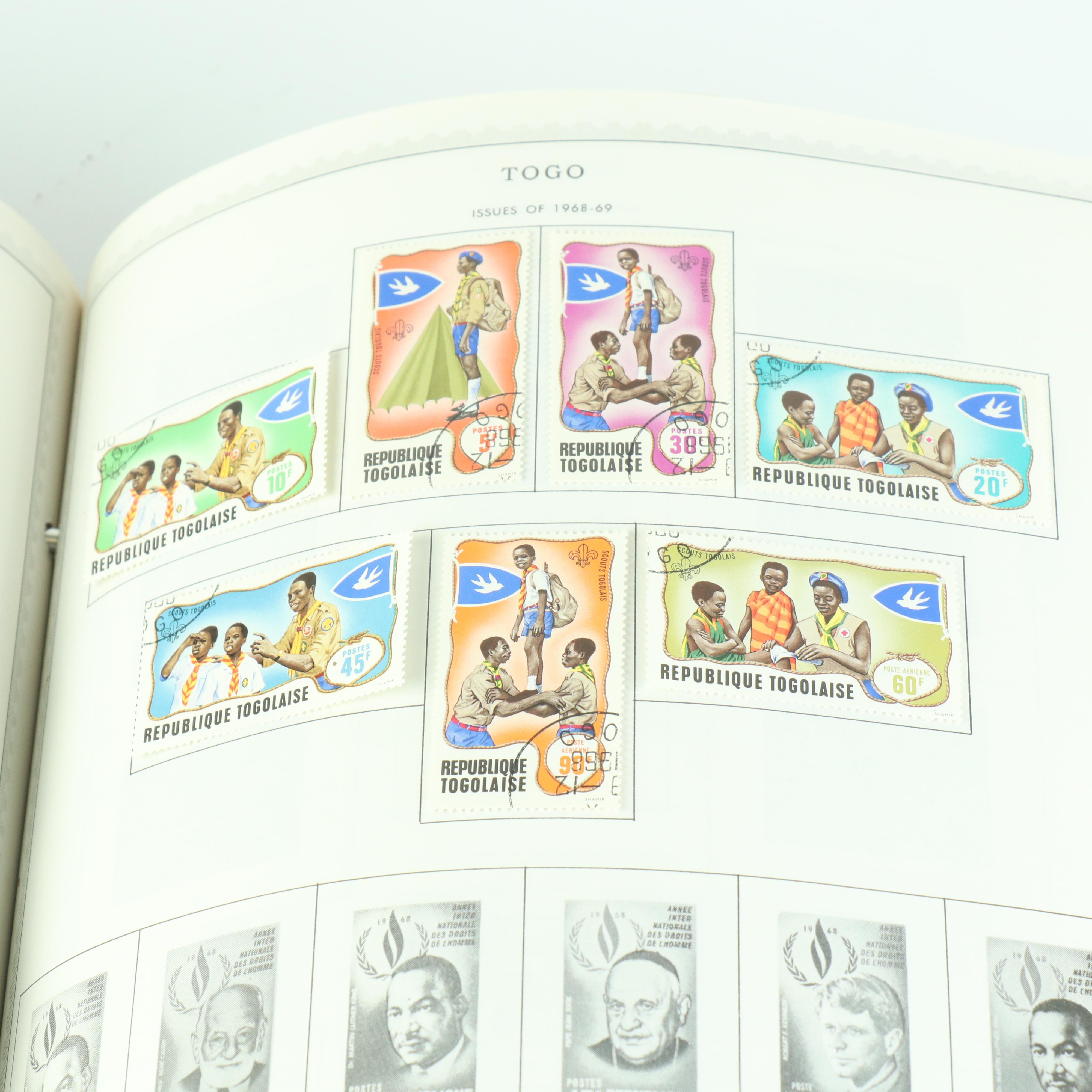"Supreme Global Stamp Album" Postage Stamp Collection (T)