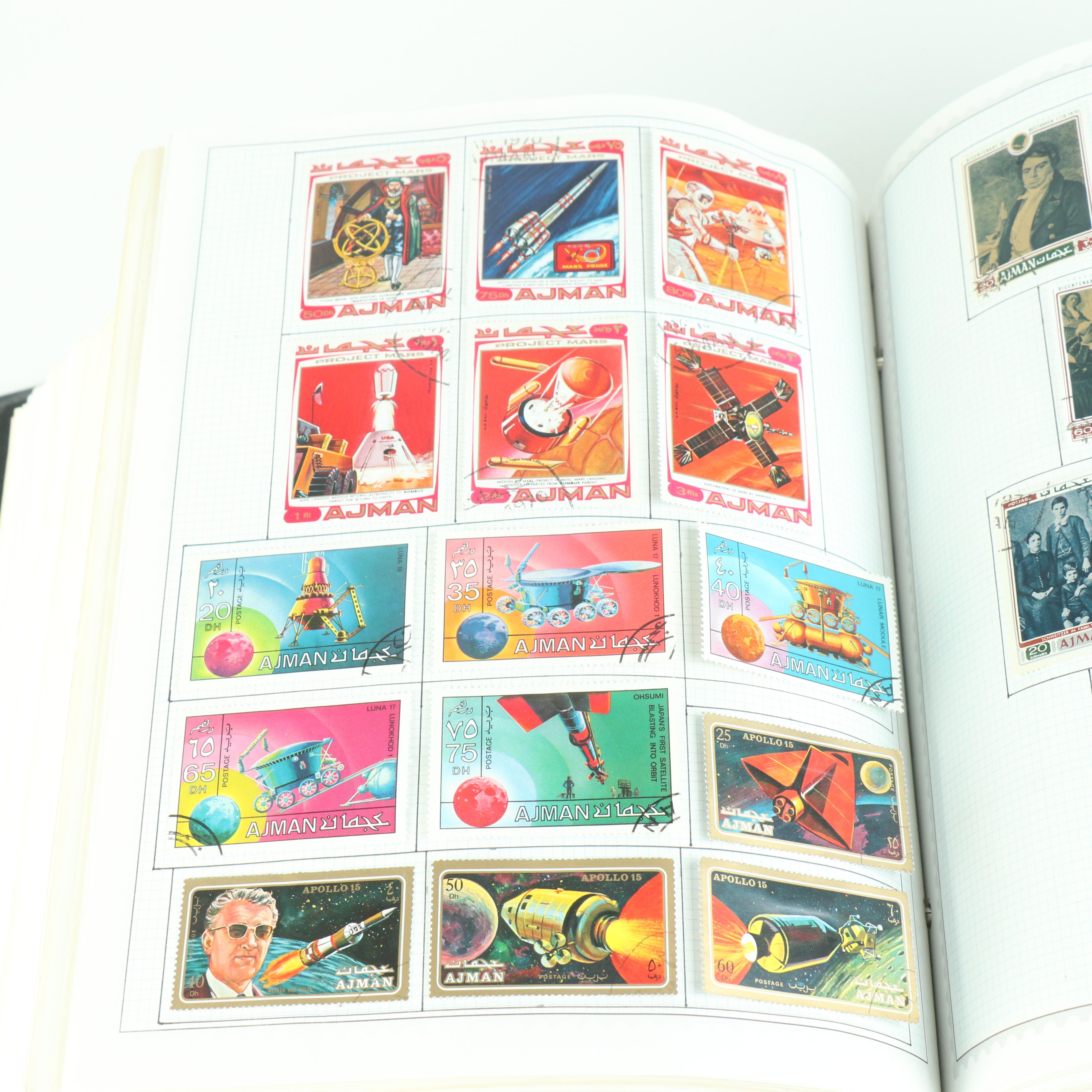 "Supreme Global Stamp Album" Postage Stamp Collection (T)