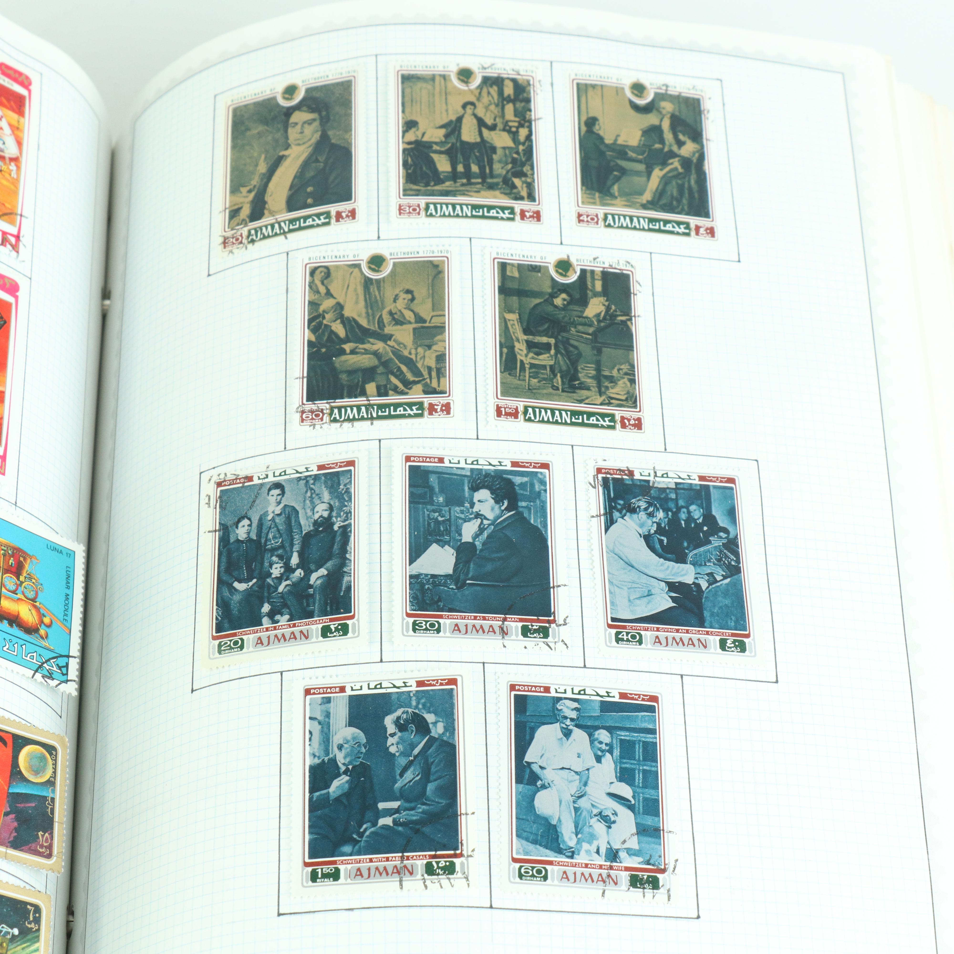"Supreme Global Stamp Album" Postage Stamp Collection (T)