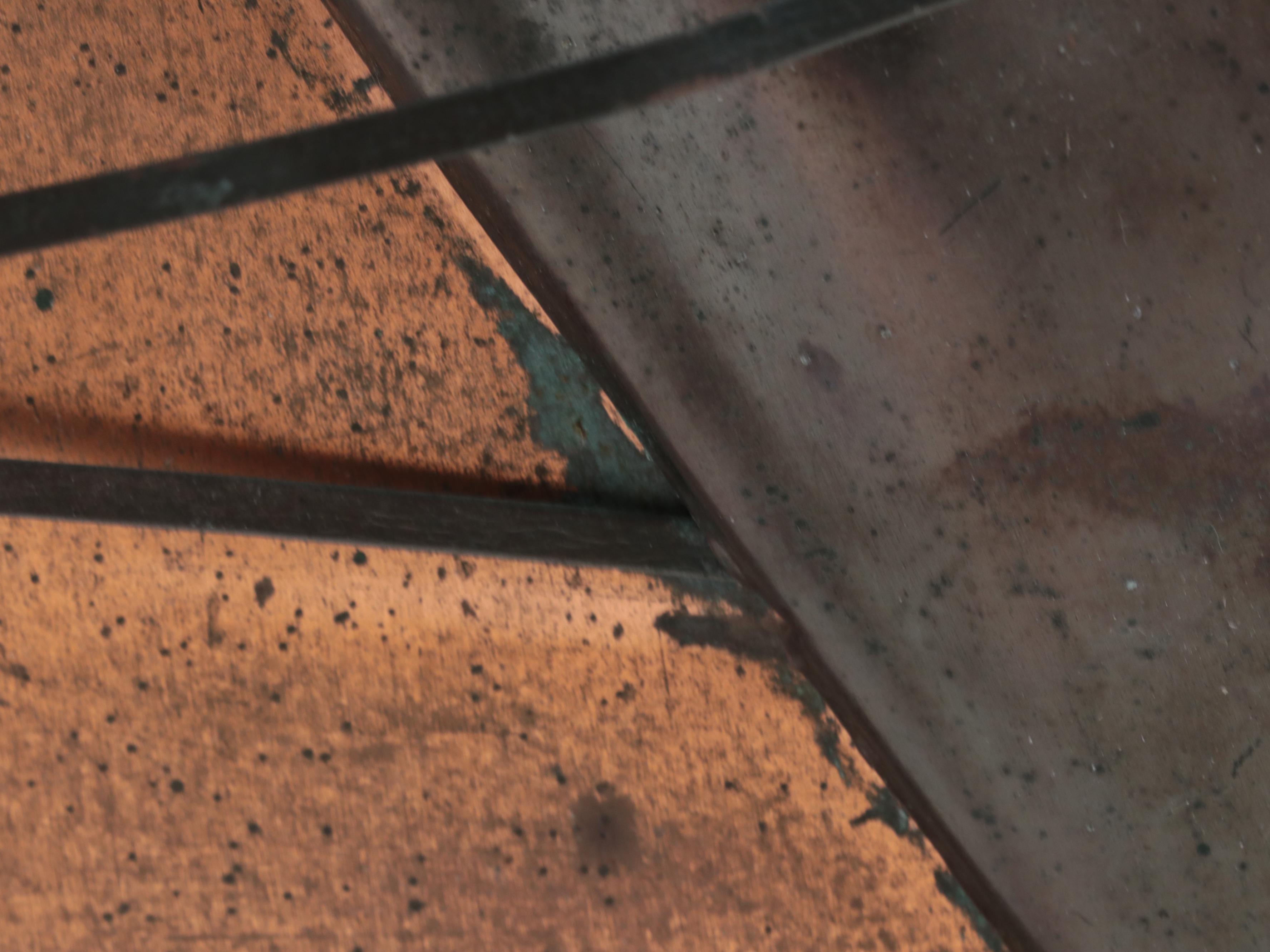 Dodge Framed Copper Horse Head Wall Art, Mid-20th Century