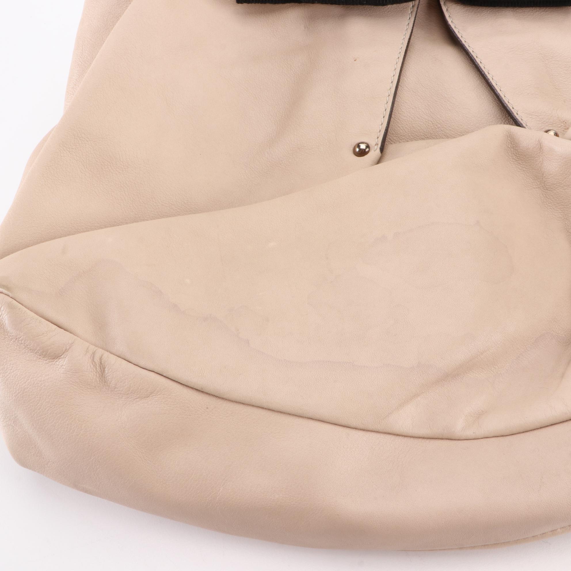 Salvatore Ferragamo Vara Bow Shoulder Bag in Calfskin Leather