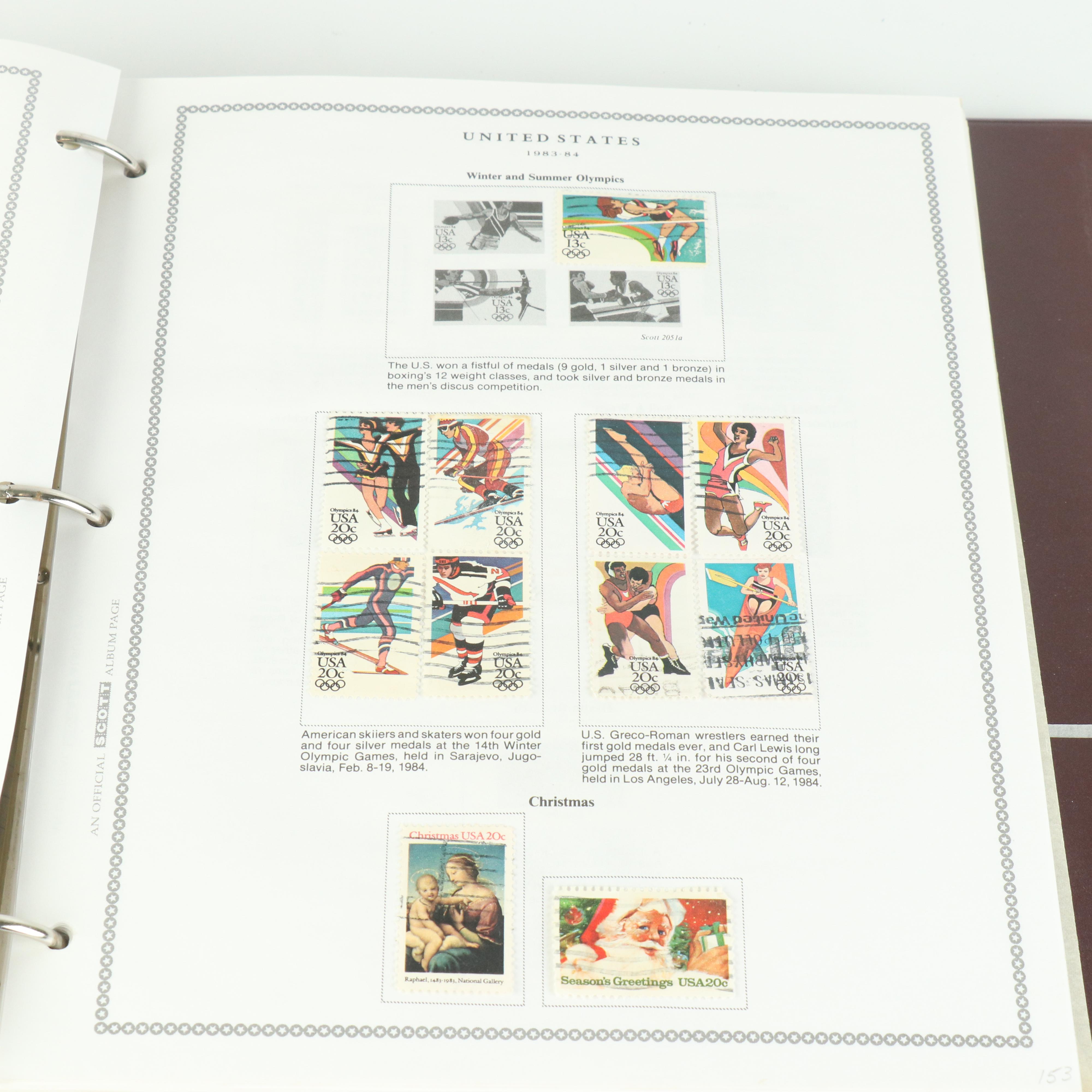 Collection of United States Postage Stamps