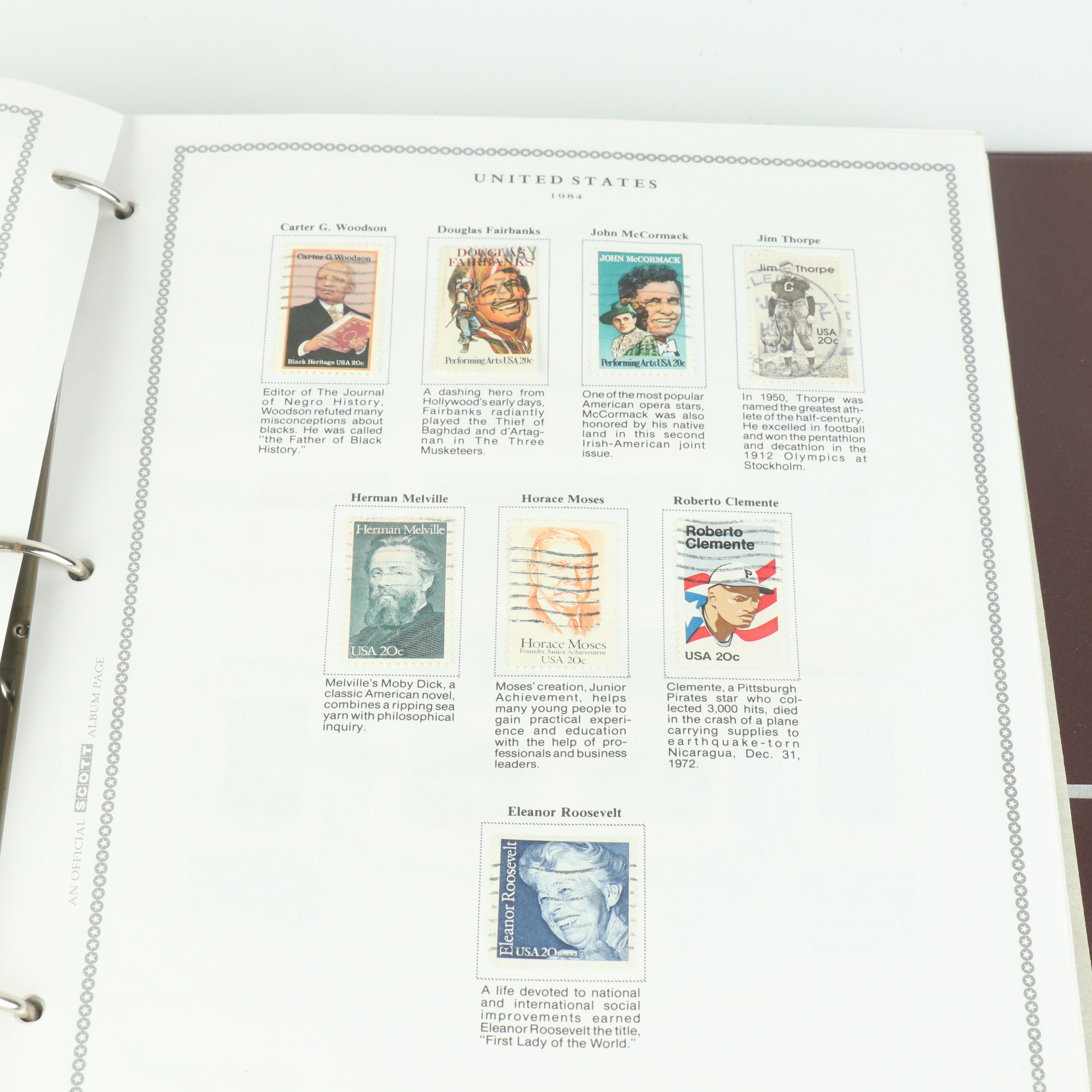 Collection of United States Postage Stamps