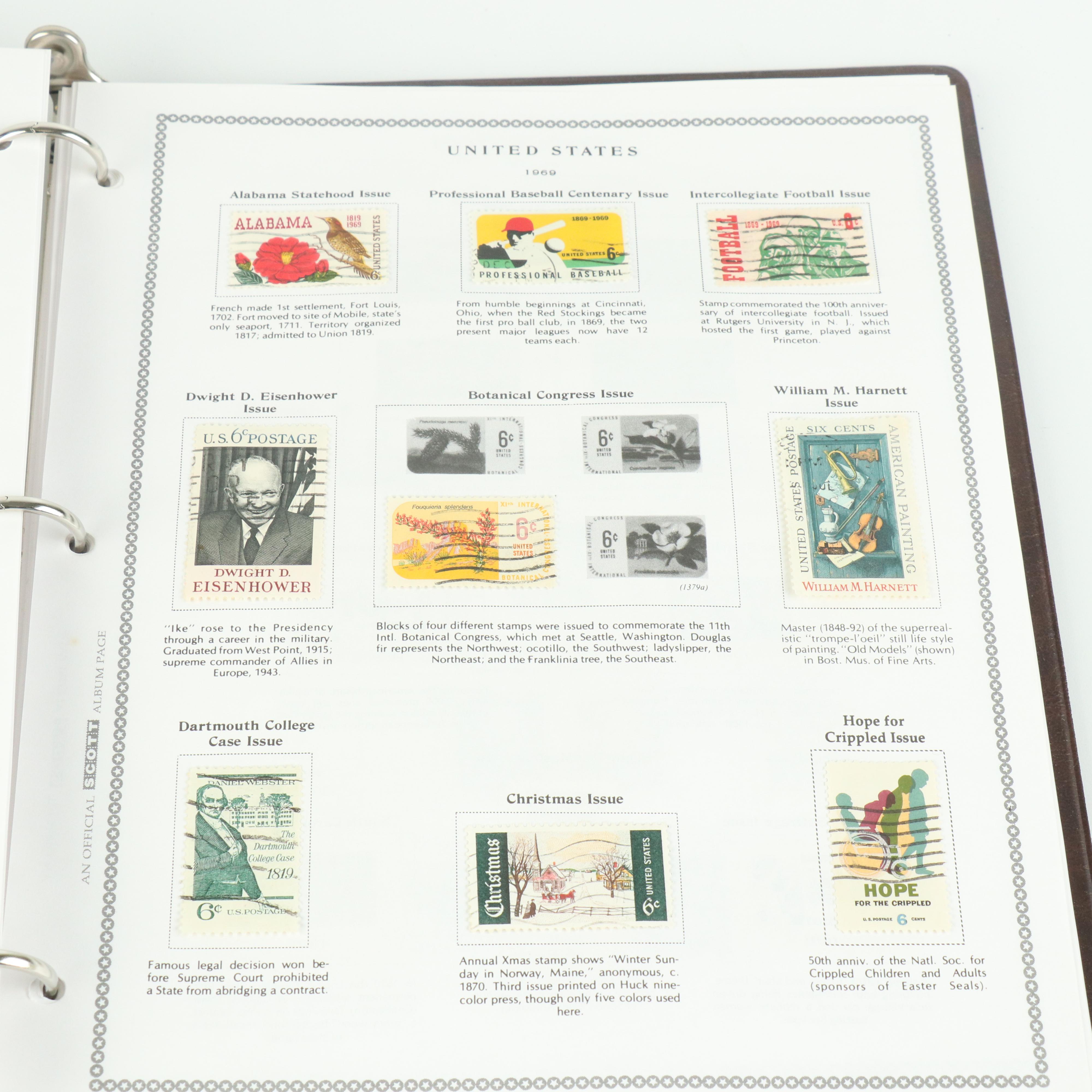Collection of United States Postage Stamps