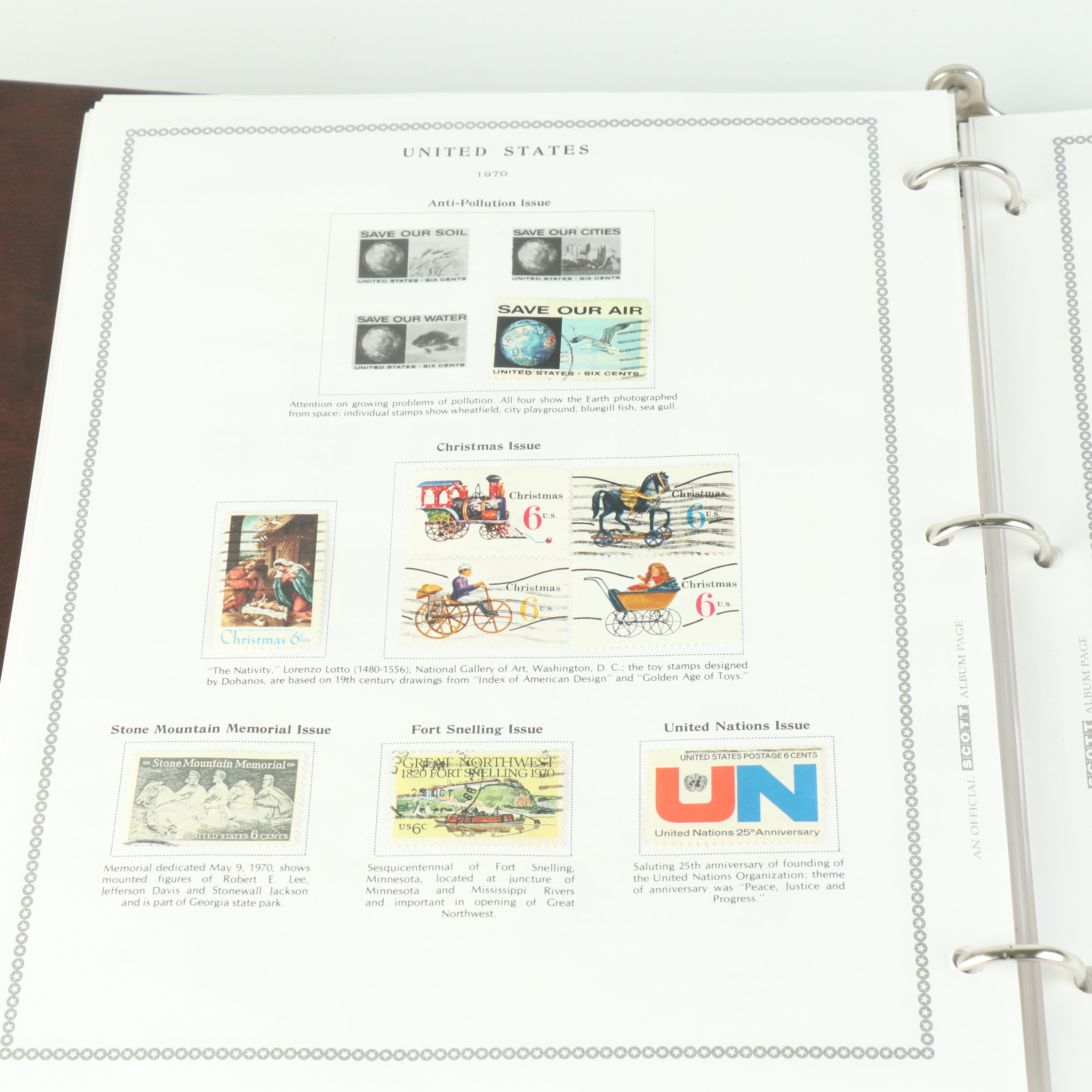 Collection of United States Postage Stamps