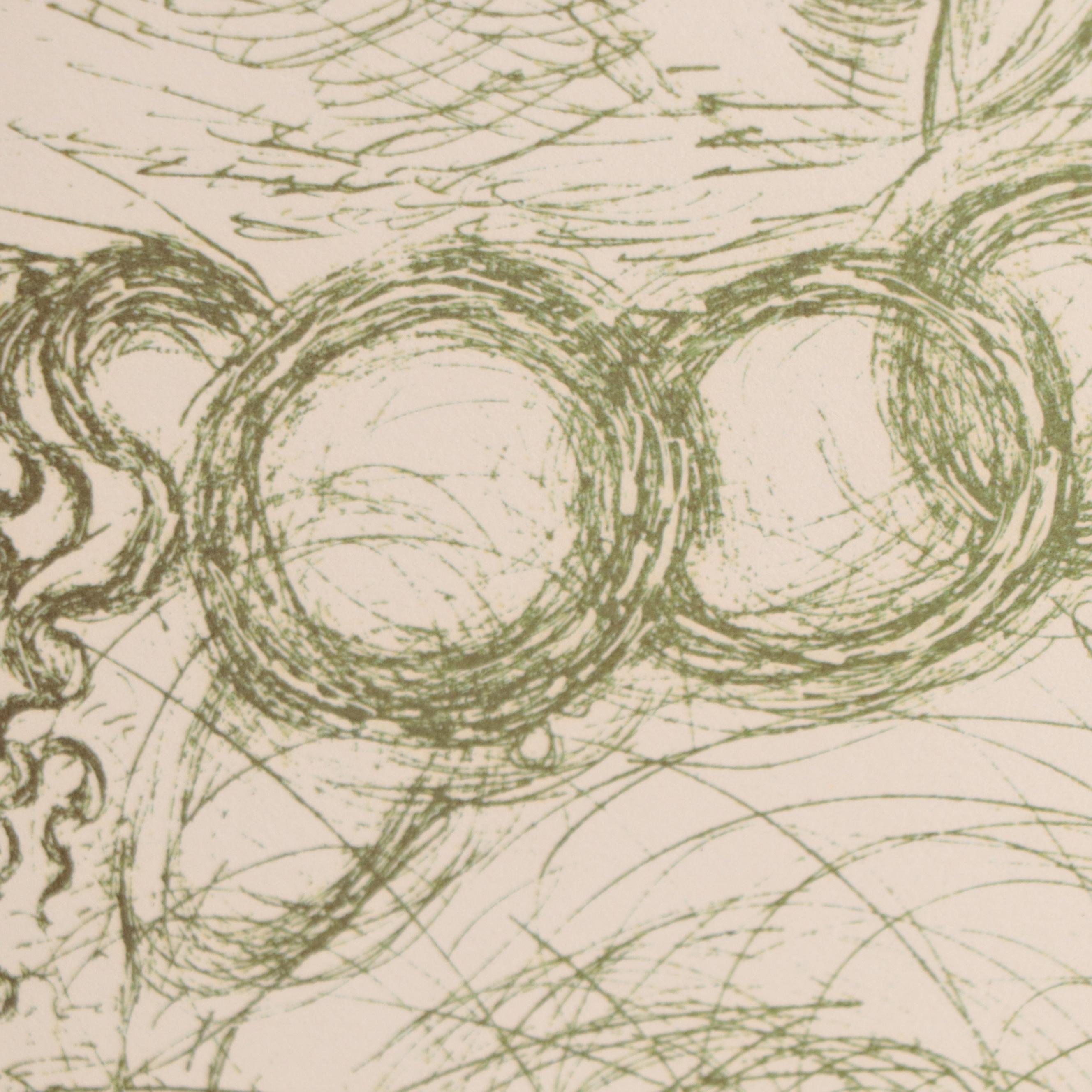 Facsimile Restrike Etching after Salvador Dalí "Pegasus" Everything