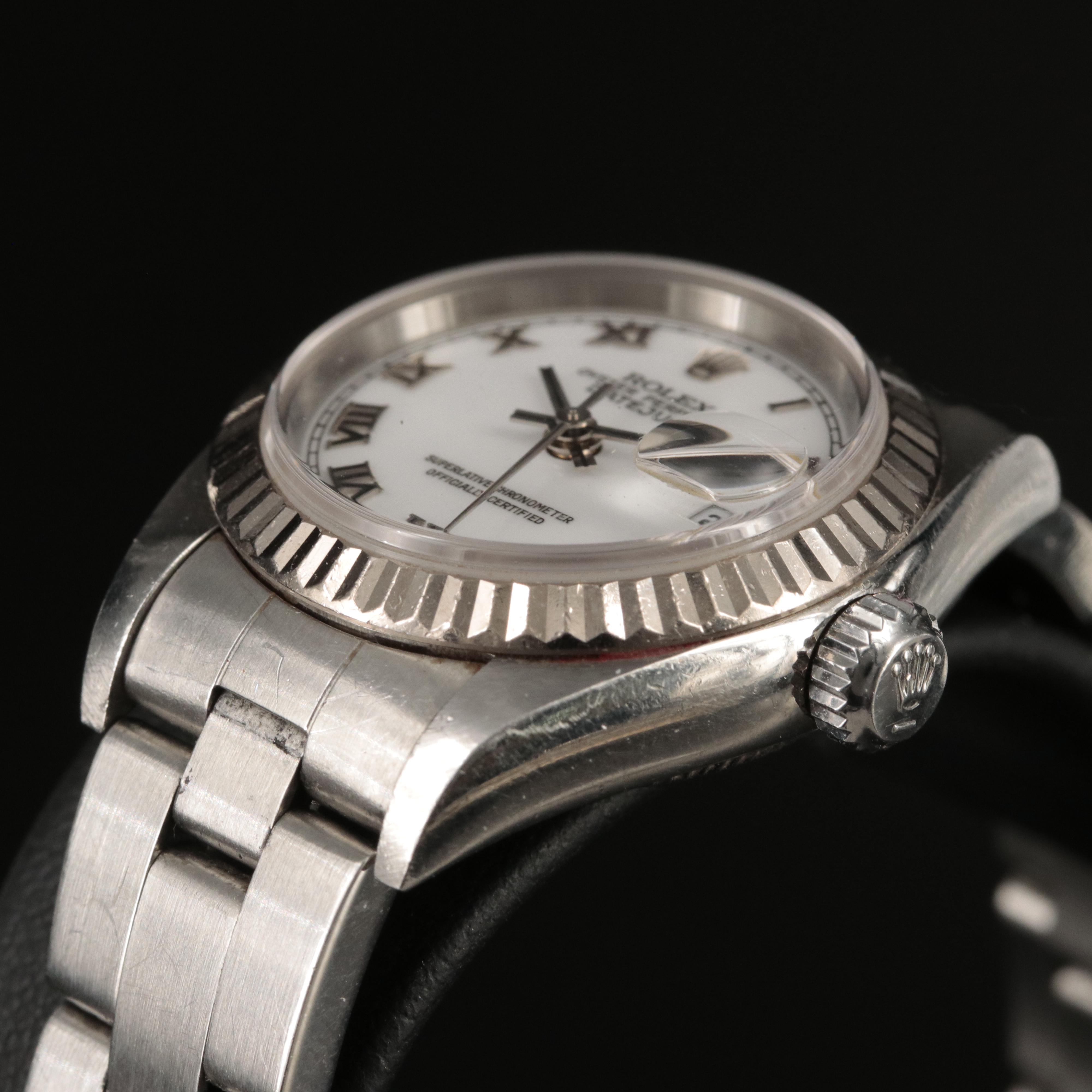 2002 Rolex Oyster Perpetual Datejust Watch