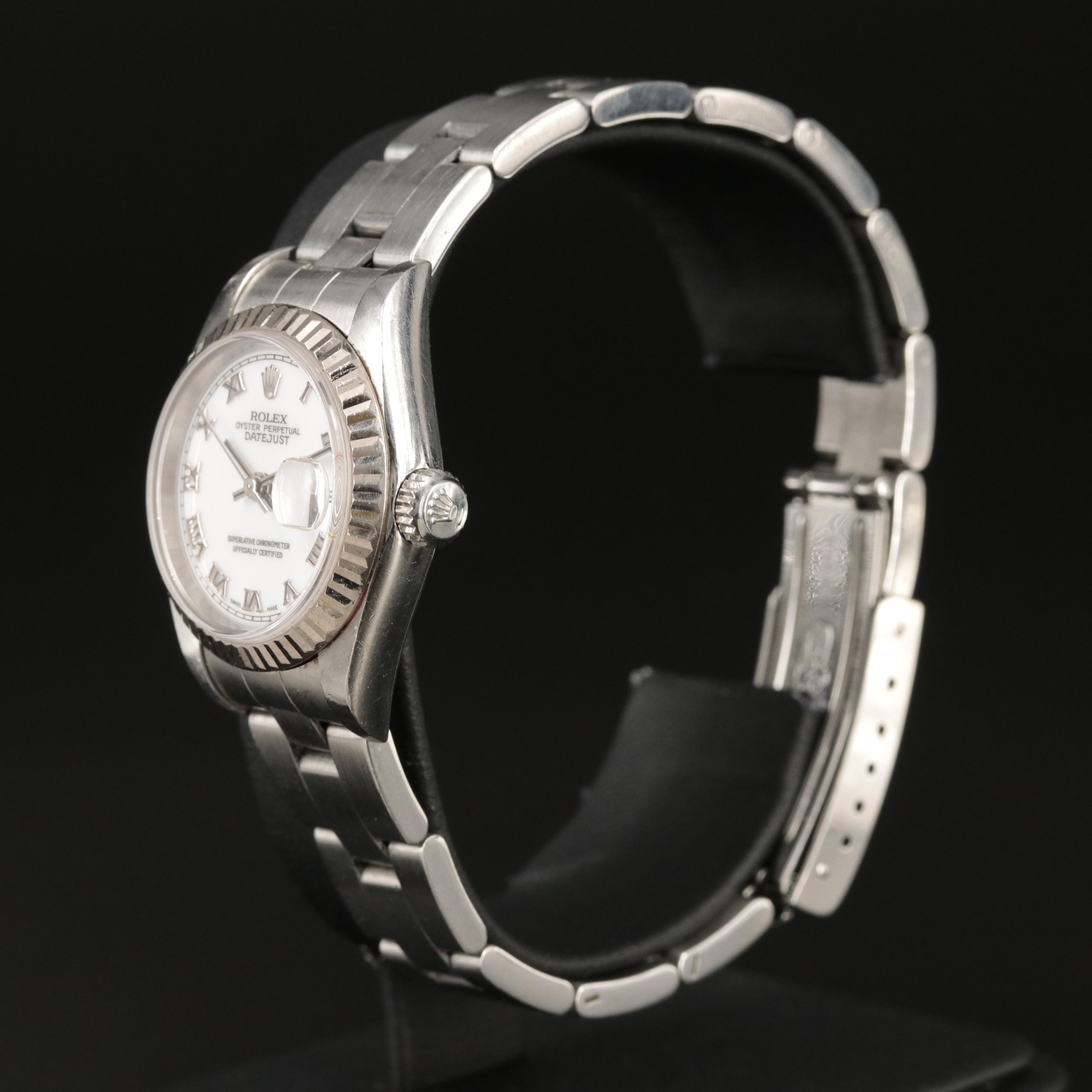 2002 Rolex Oyster Perpetual Datejust Watch