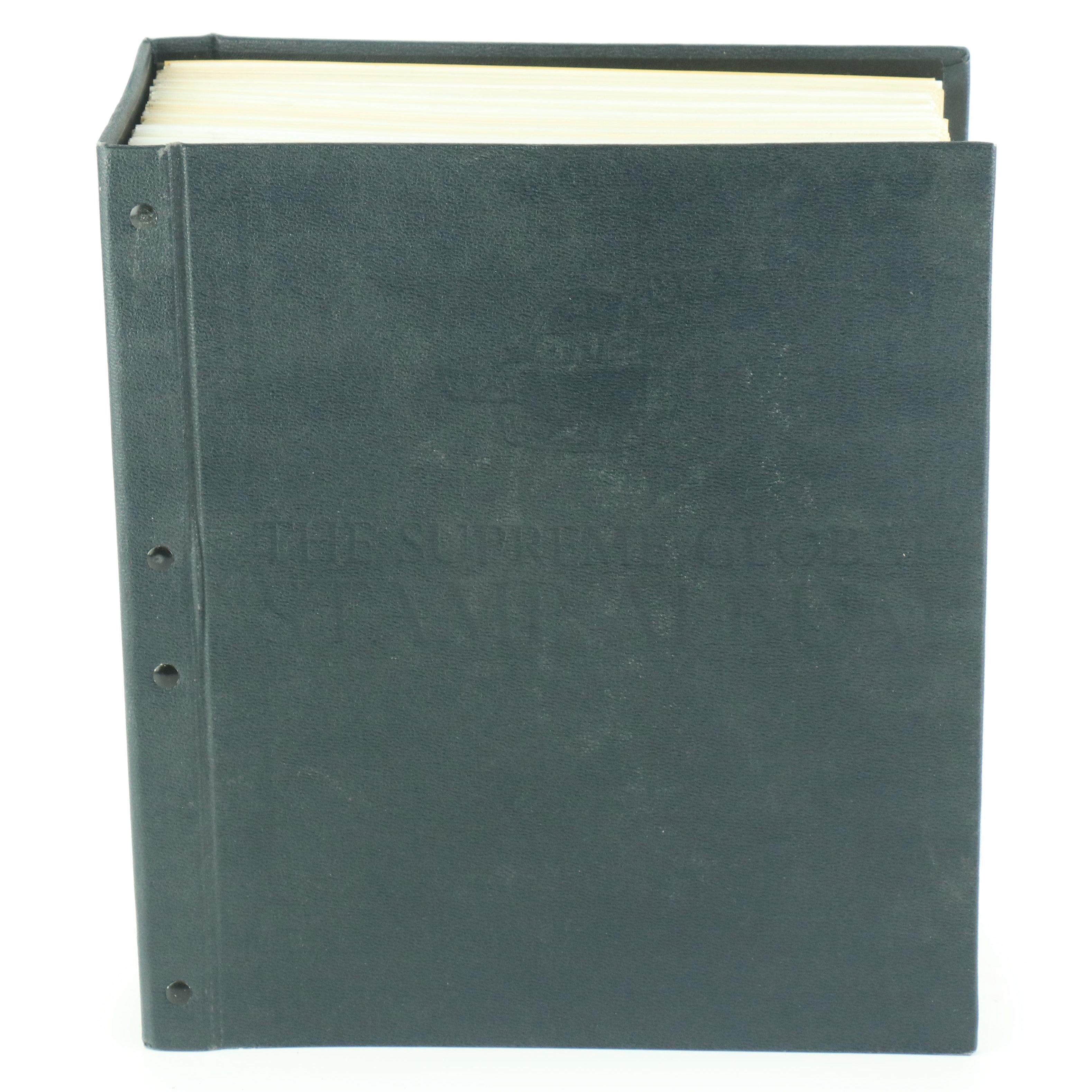 "Supreme Global Stamp Album" Postage Stamp Collection (T)