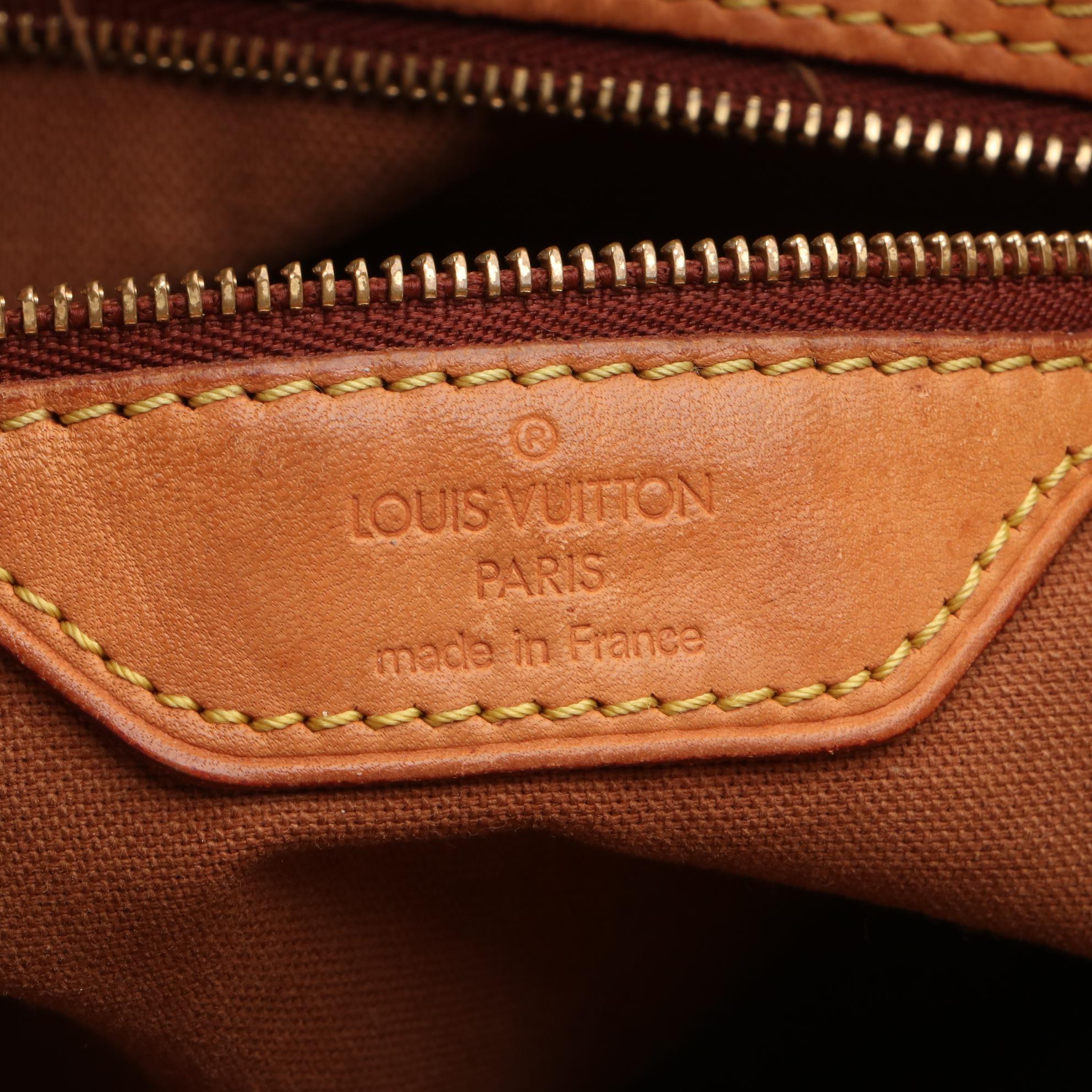 Louis Vuitton Batignolles Vertical Bag in Monogram Canvas and Leather