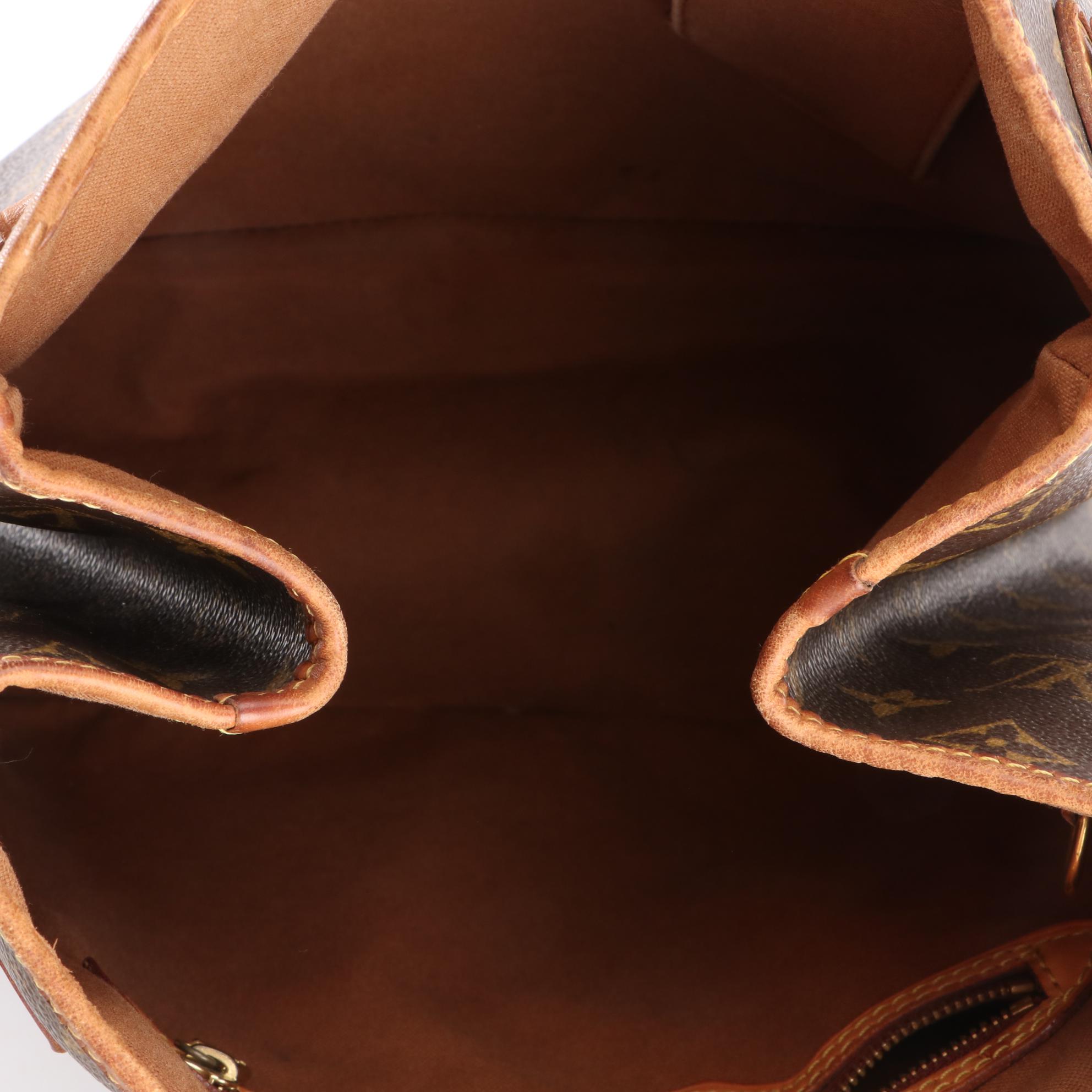 Louis Vuitton Batignolles Vertical Bag in Monogram Canvas and Leather