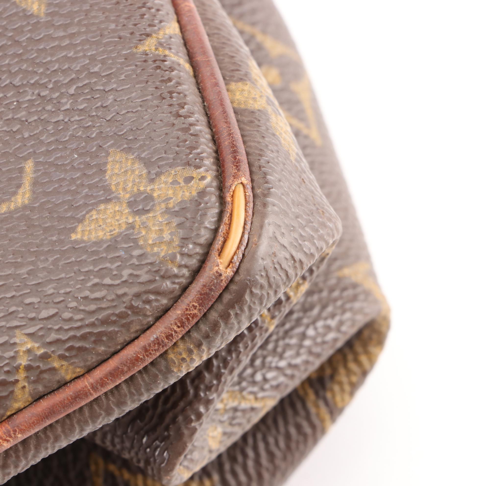 Louis Vuitton Batignolles Vertical Bag in Monogram Canvas and Leather