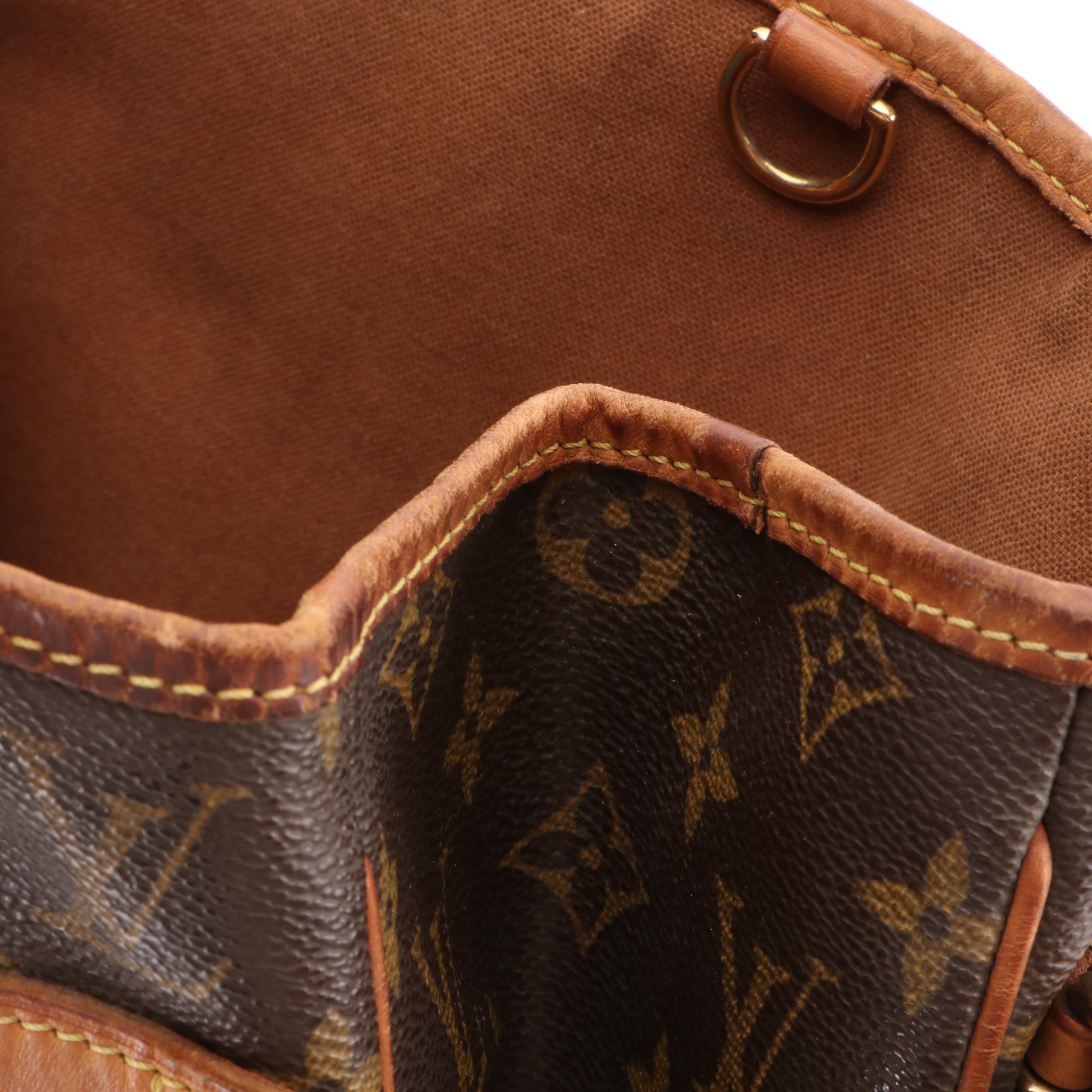 Louis Vuitton Batignolles Vertical Bag in Monogram Canvas and Leather