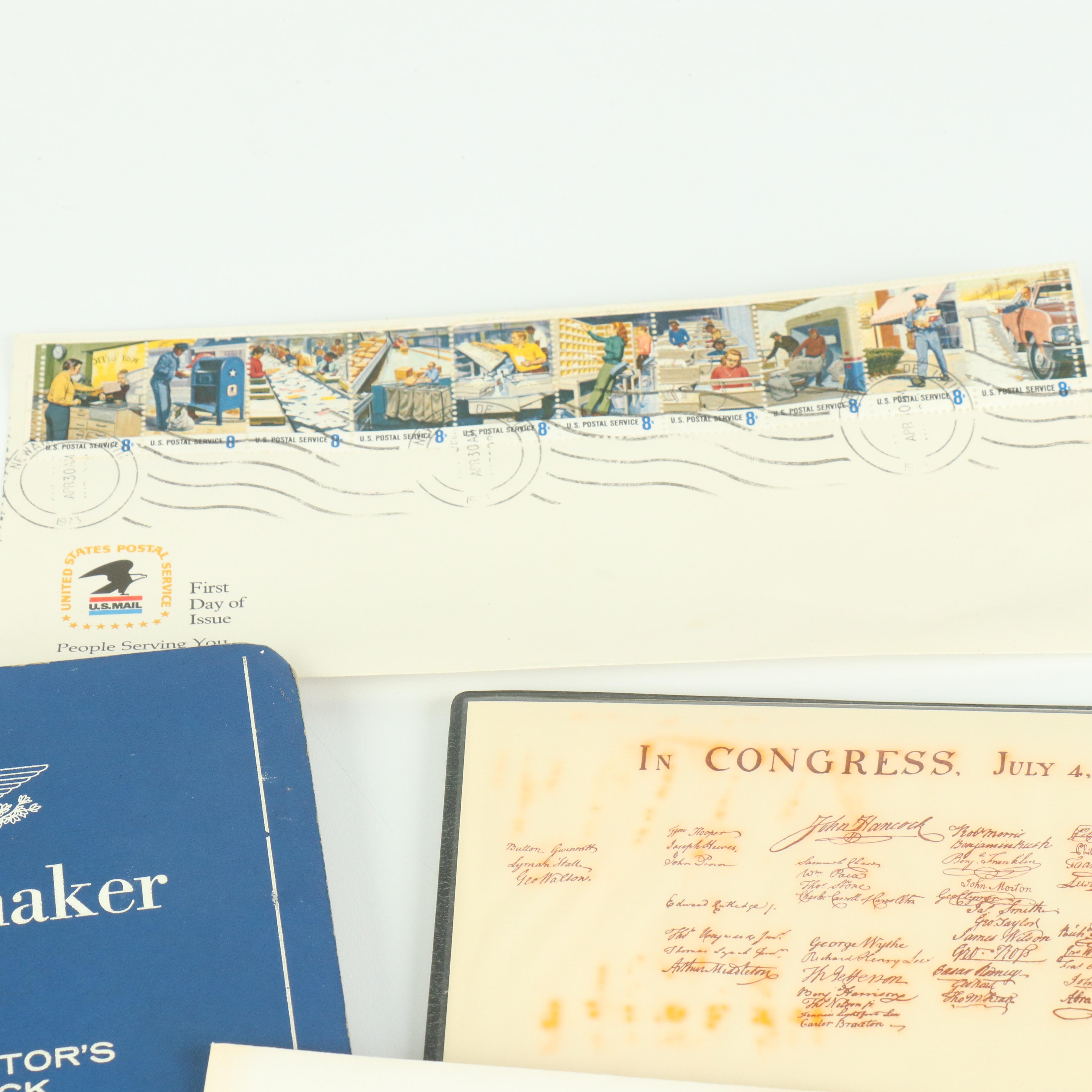 Large Assortment of Vintage Postage Paid Envelopes and More