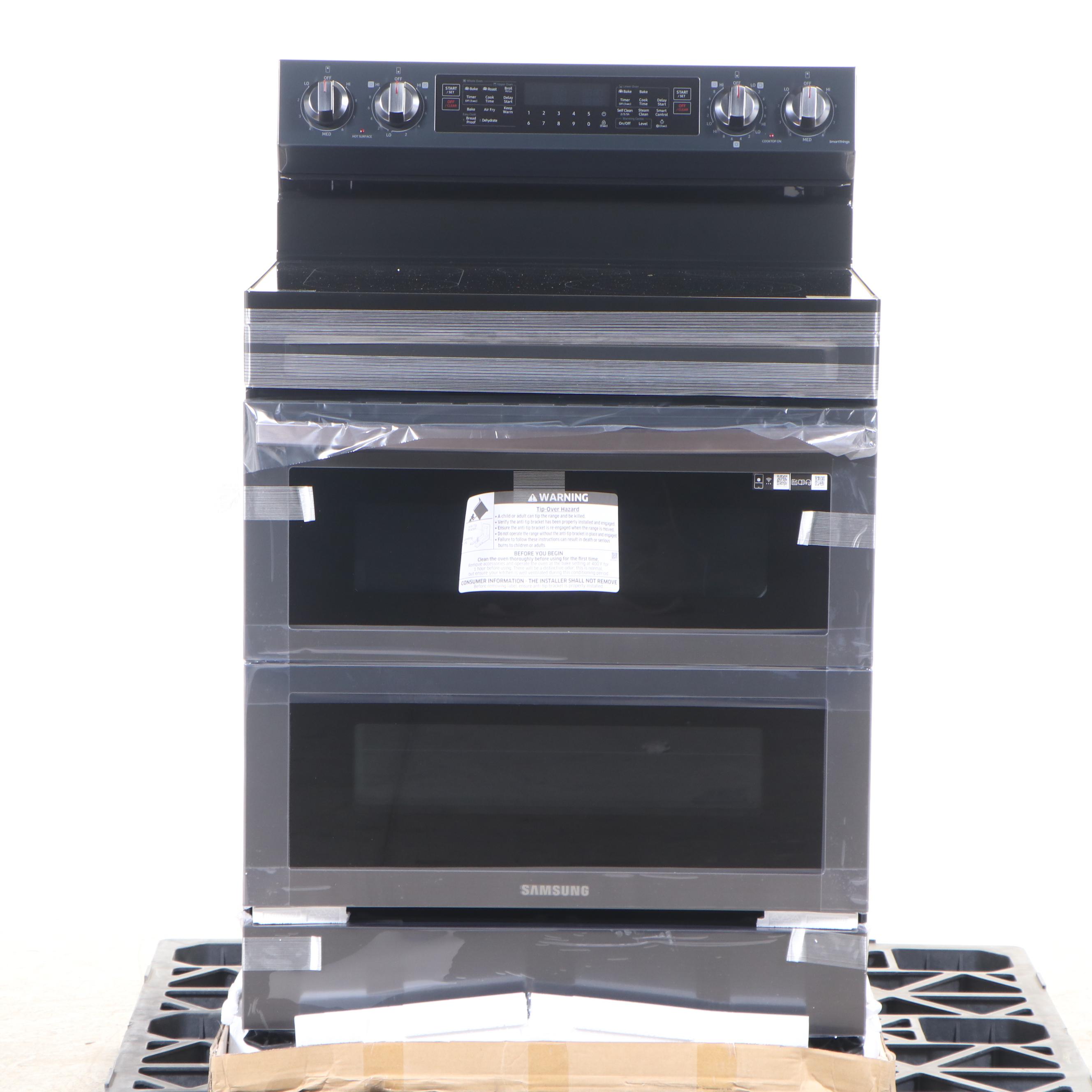 Samsung 6.3 Cu. Ft. Stainless Steel Smart Freestanding Electric Range