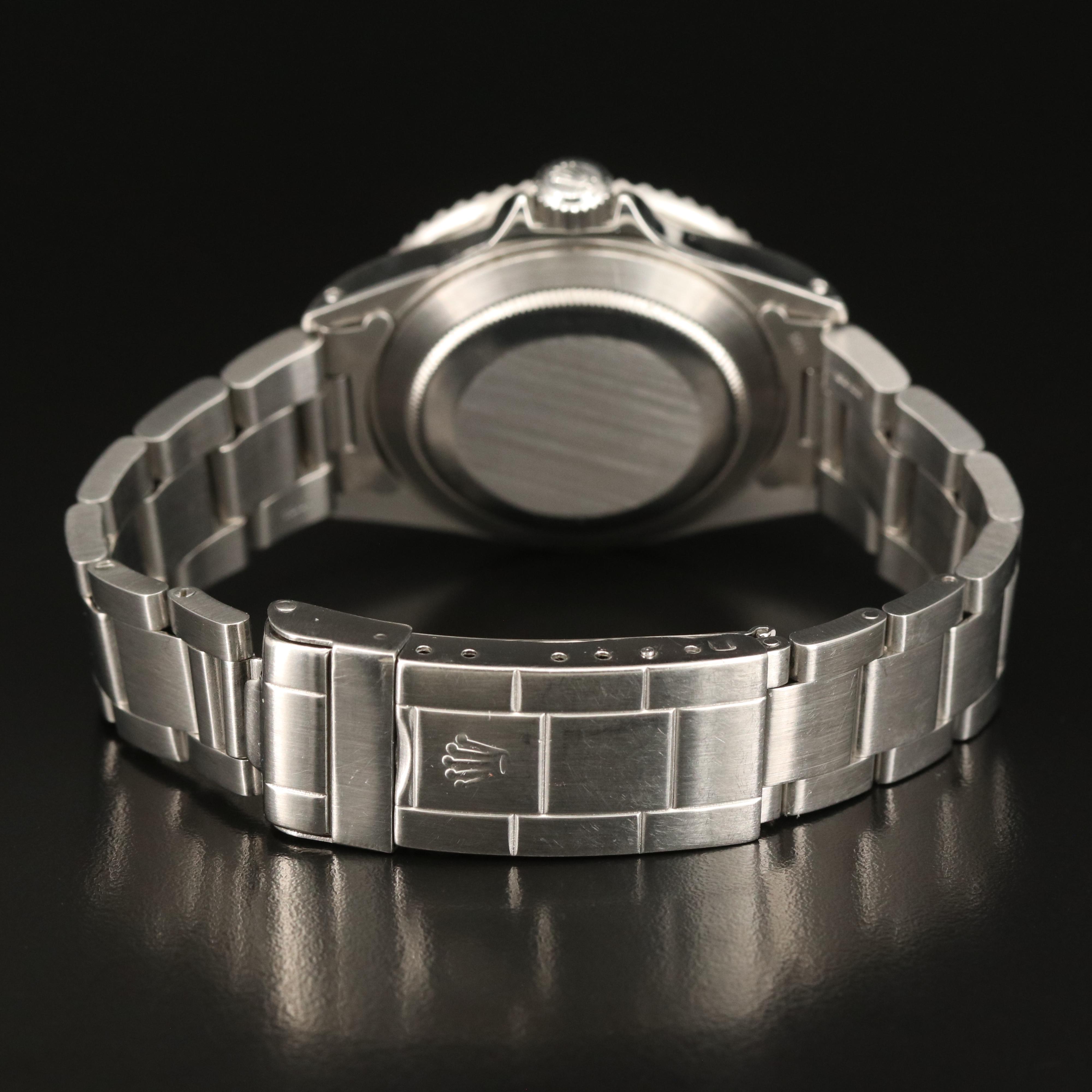 1983 Rolex Submariner Date 16800 Stainless Steel Automatic Watch