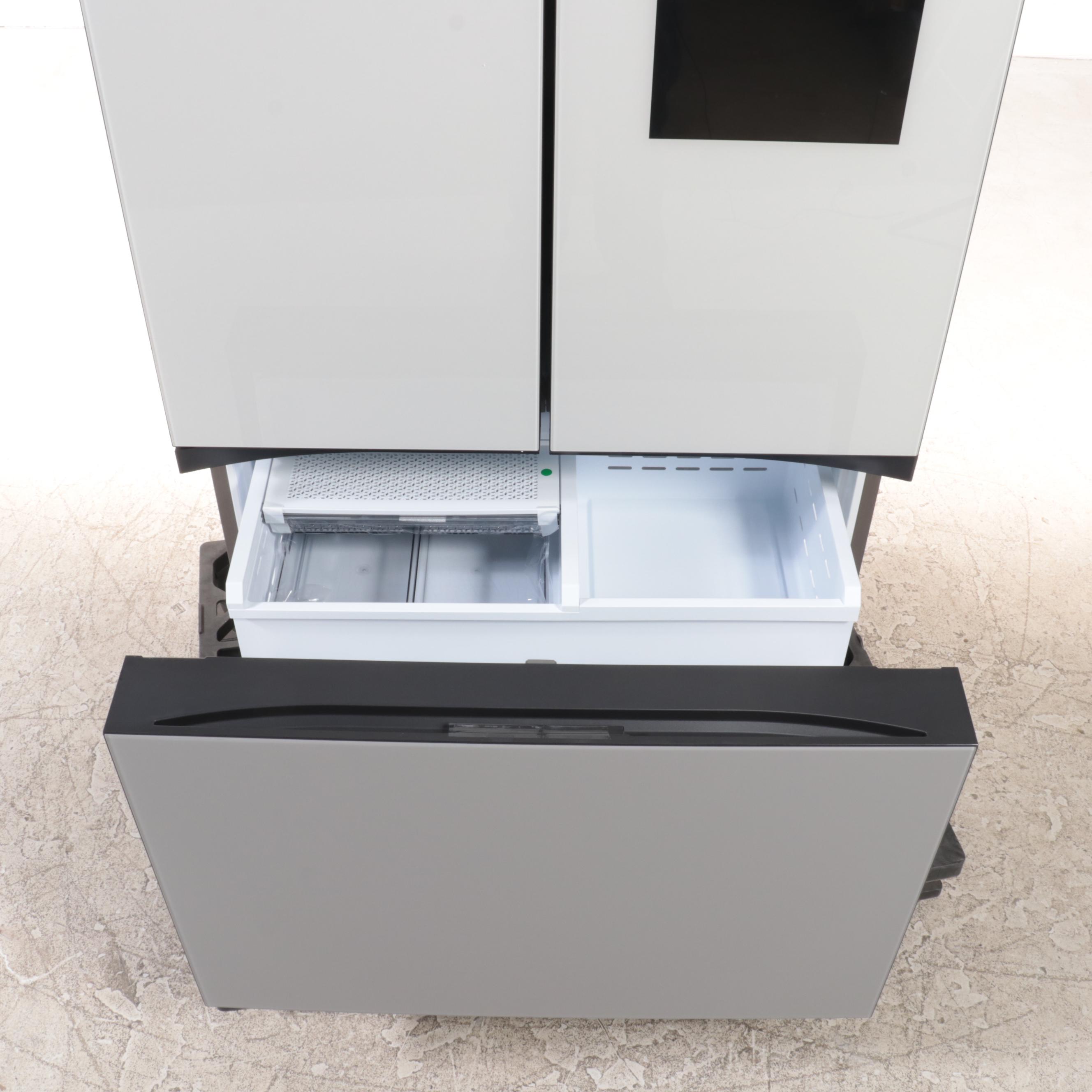 Samsung 24 Cu. Ft. Stainless Steel Bespoke Three-Door French Door Refrigerator