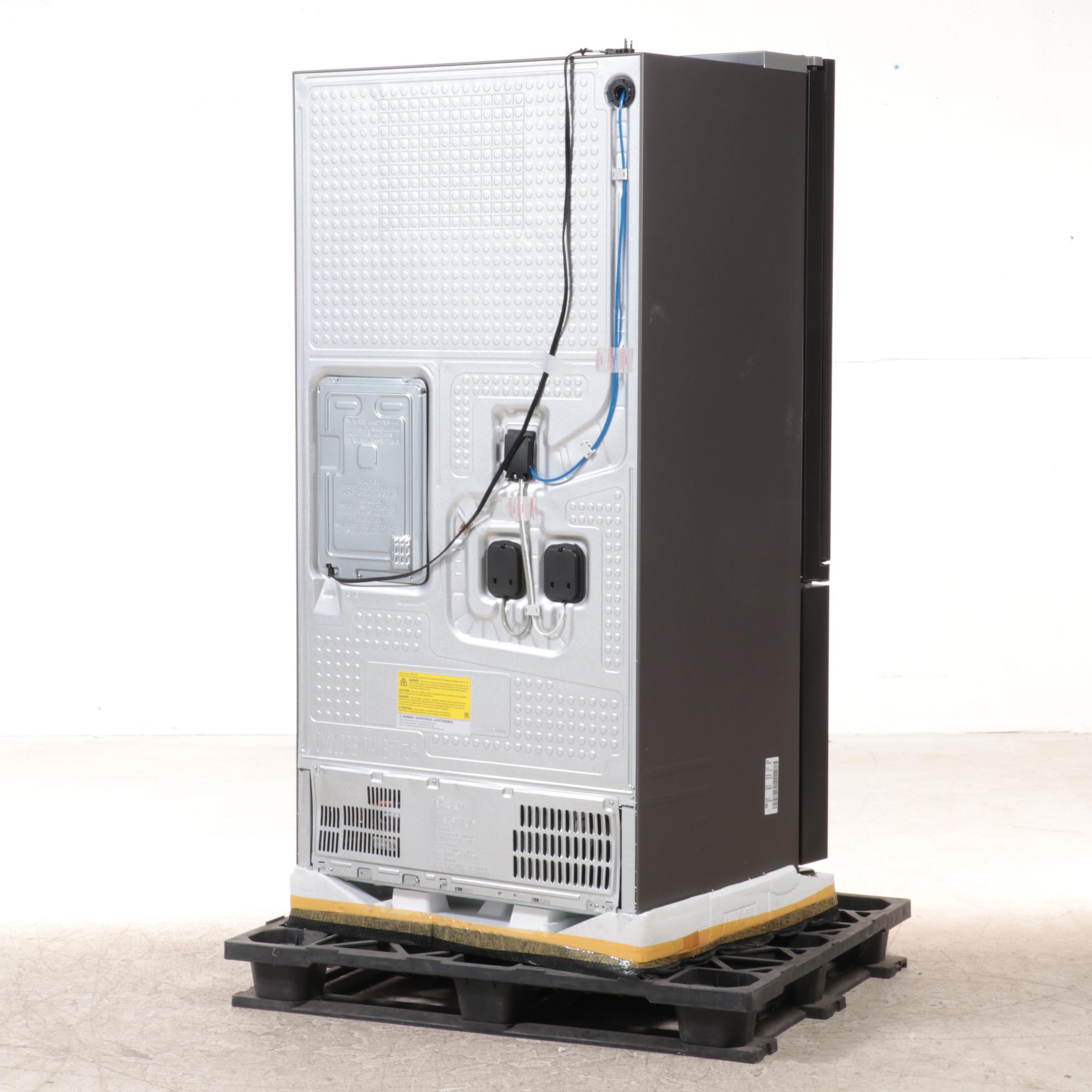 Samsung 24 Cu. Ft. Stainless Steel Bespoke Three-Door French Door Refrigerator