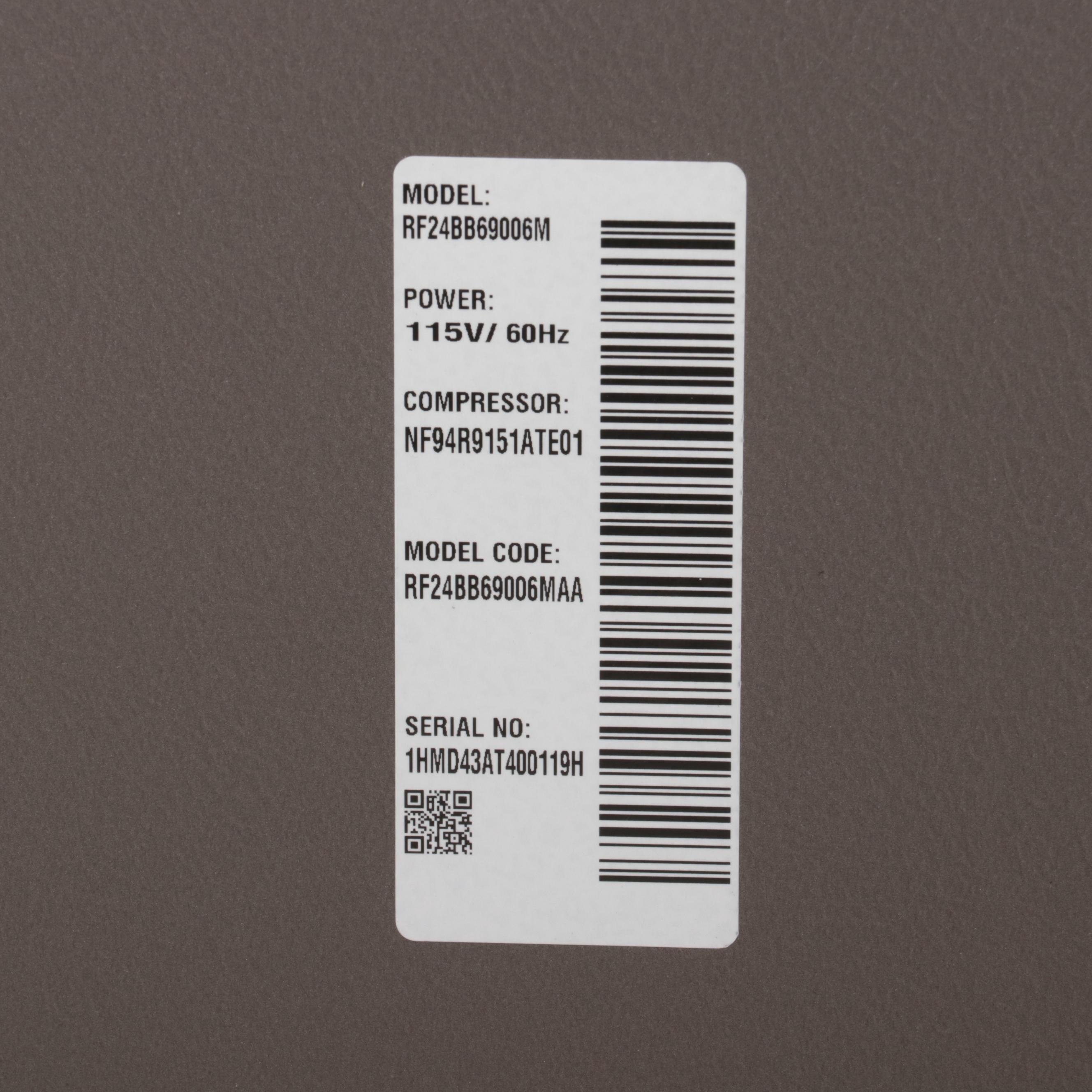 Samsung 24 Cu. Ft. Stainless Steel Bespoke Three-Door French Door Refrigerator