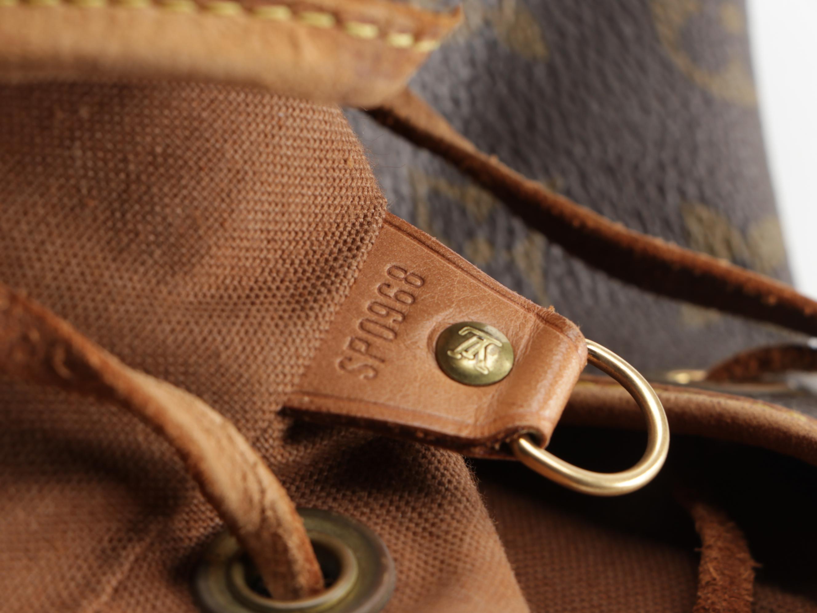 Louis Vuitton Montsouris PM Backpack in Monogram Canvas and Vachetta Leather