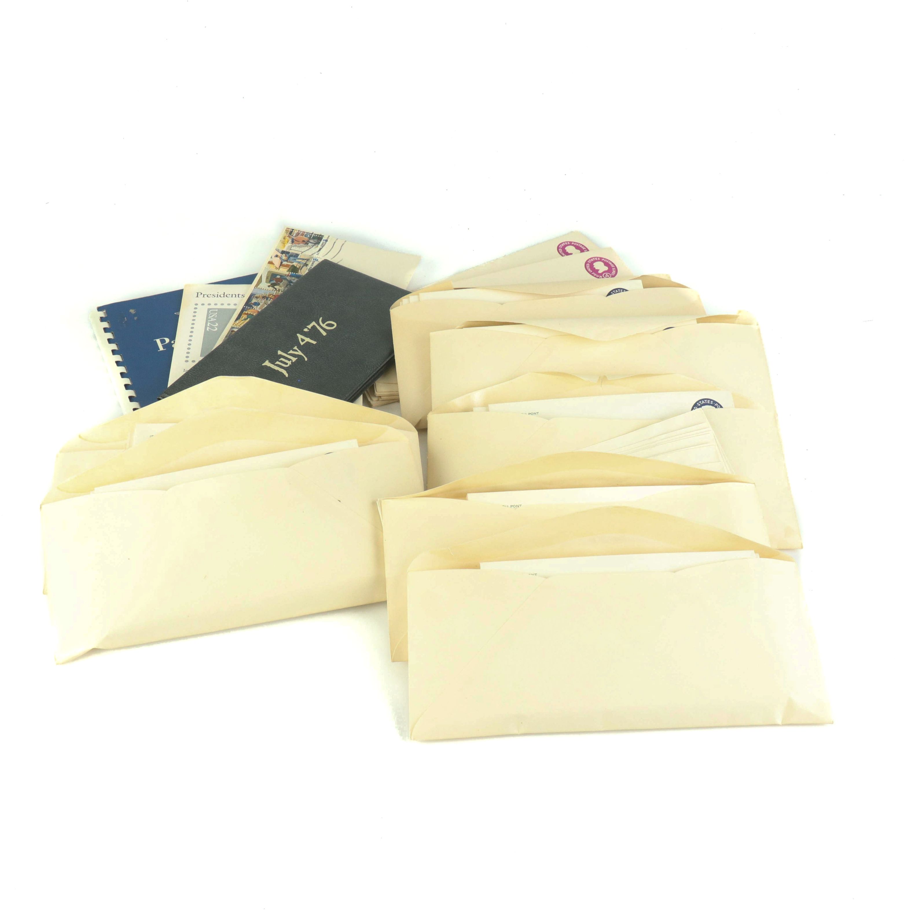 Large Assortment of Vintage Postage Paid Envelopes and More