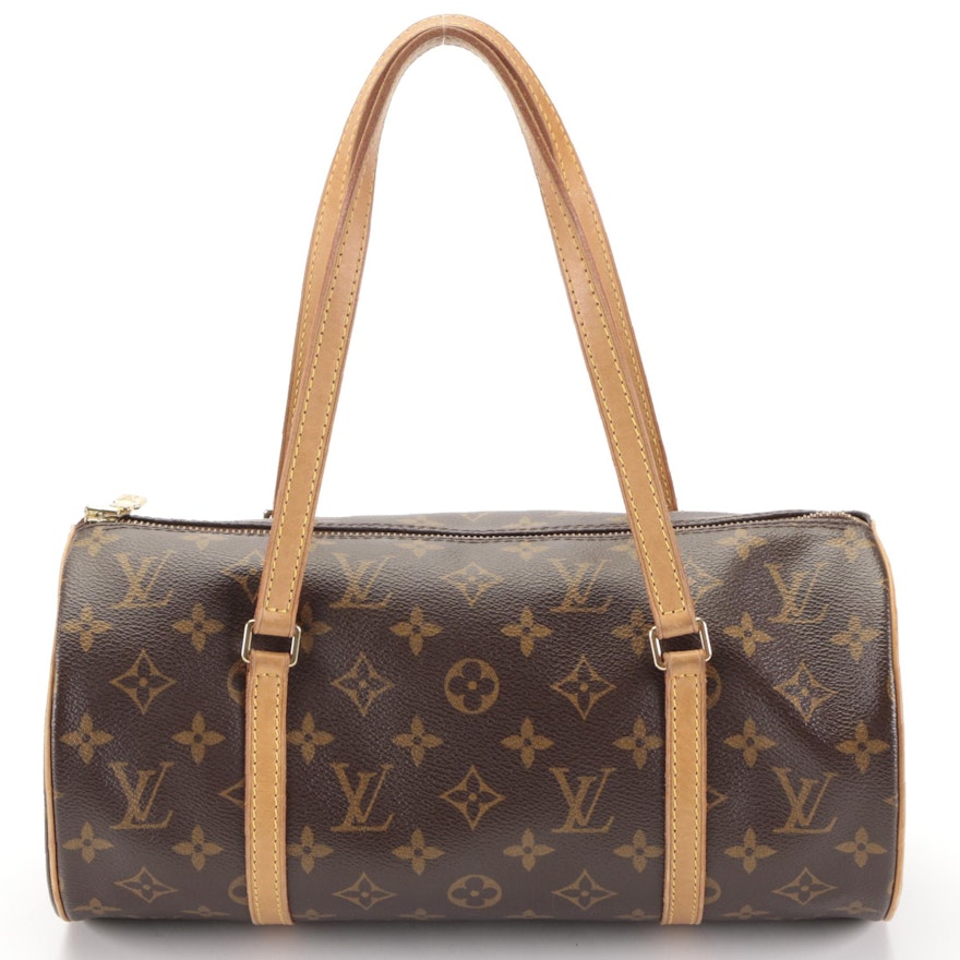 Louis Vuitton Papillon 30 Bag in Monogram Canvas and Leather